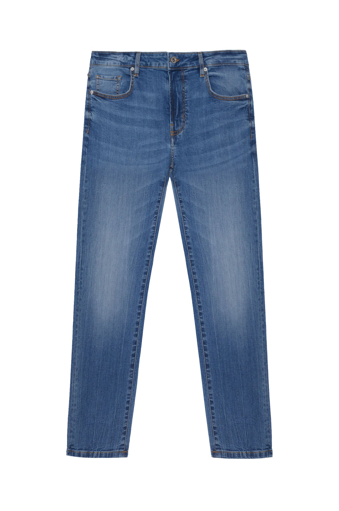 Jeans 5 tasche lim fit lavaggio medio|Colore:Denim