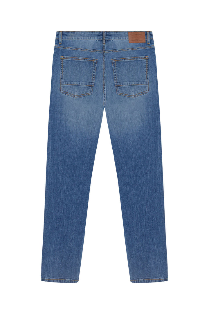 Jeans 5 tasche lim fit lavaggio medio|Colore:Denim