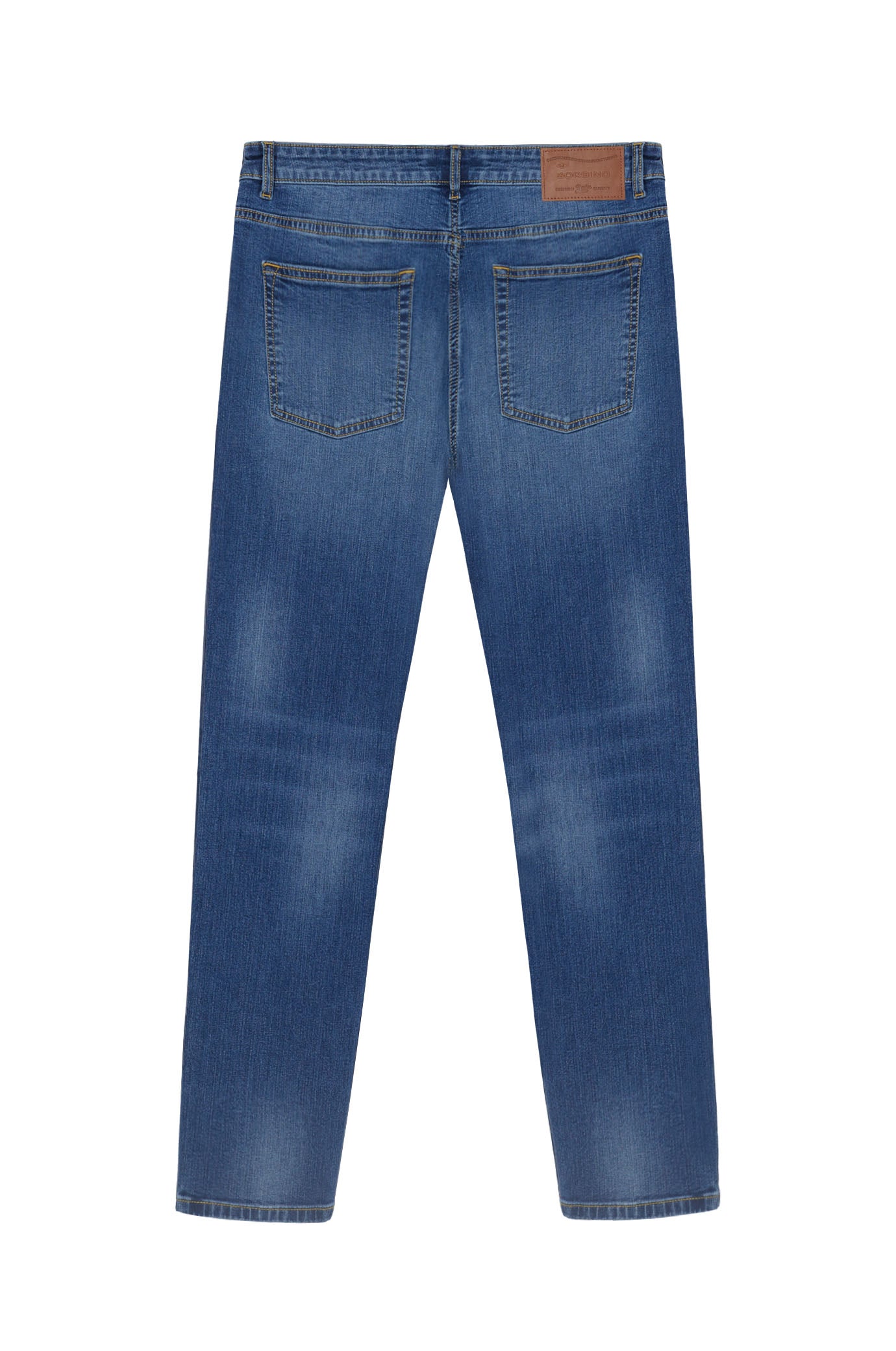 Jeans 5 tasche slim fit lavaggio medio|Colore:Denim