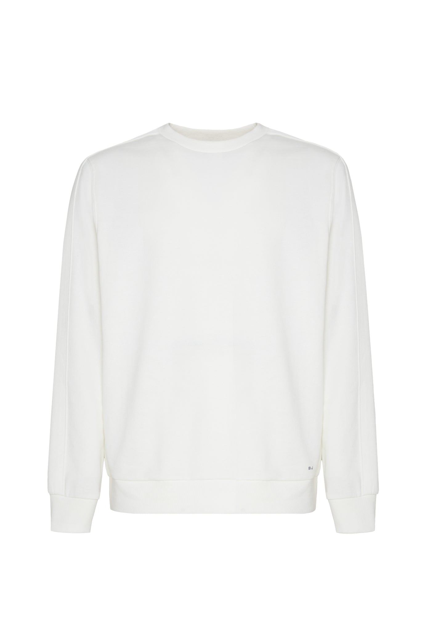 Felpa girocollo basic|Colore:Off white