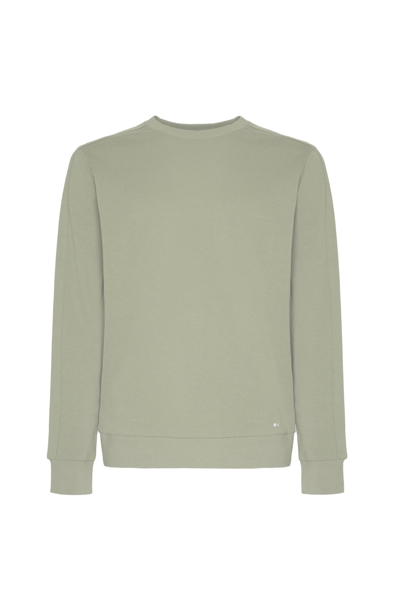 Felpa girocollo basic|Colore:Salvia