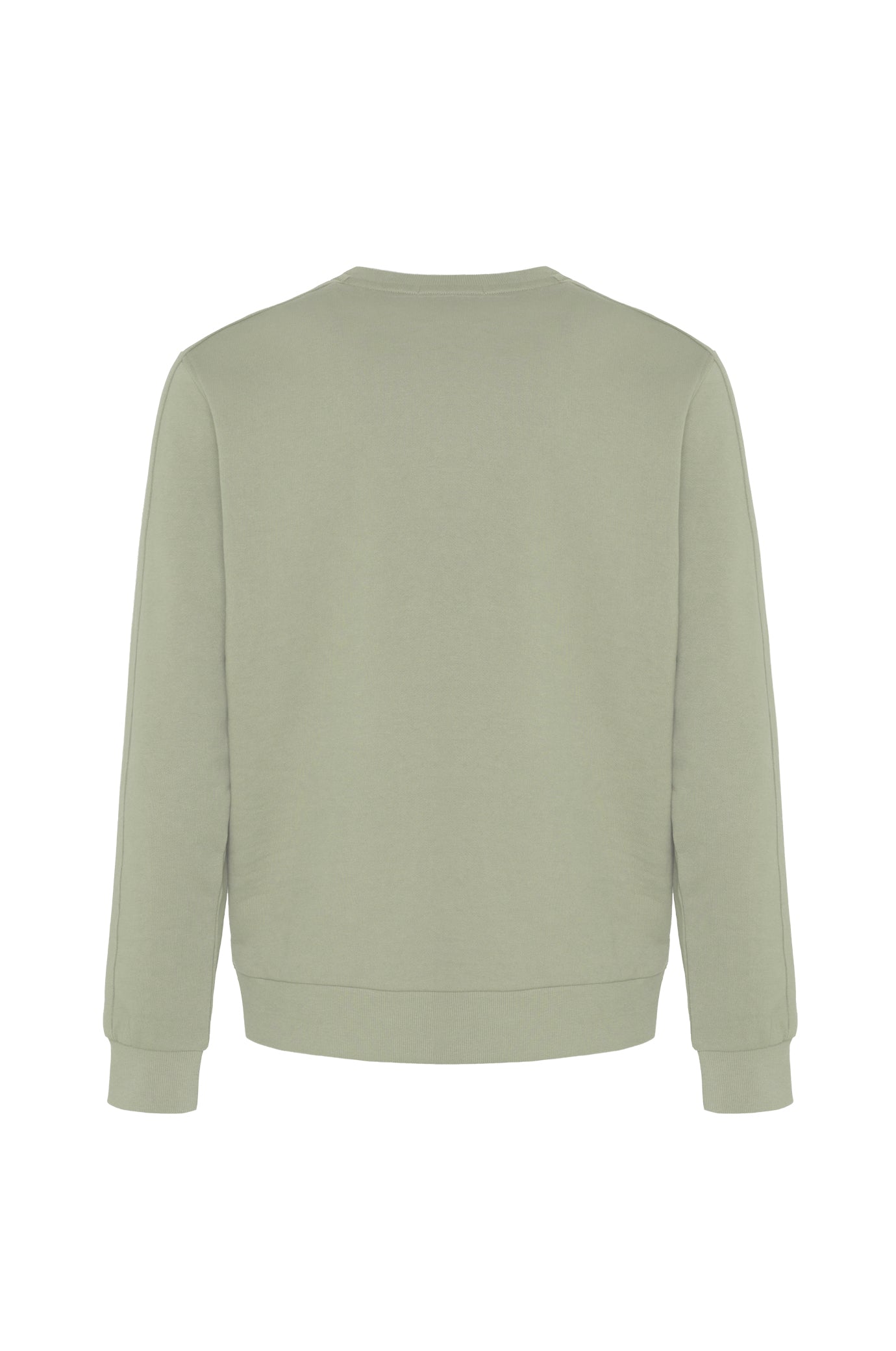 Felpa girocollo basic|Colore:Salvia