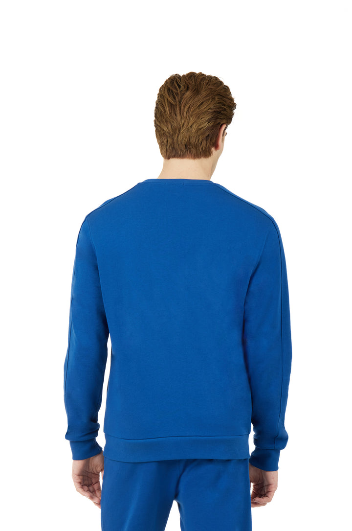 Felpa girocollo basic|Colore:Royal