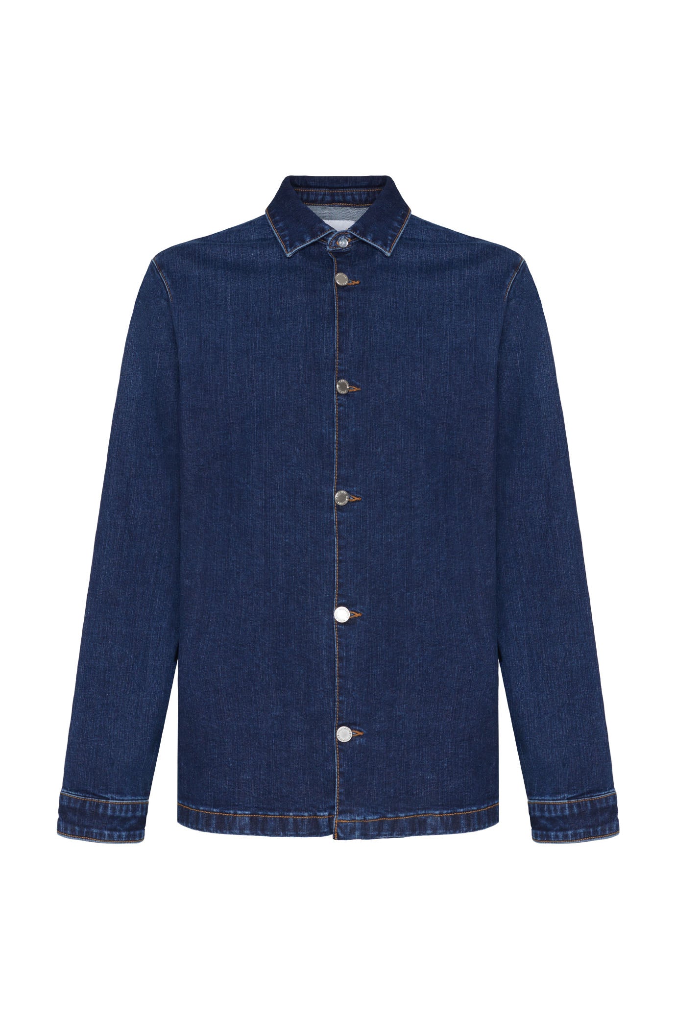 Overshirt comfort fit denim|Colore:Denim