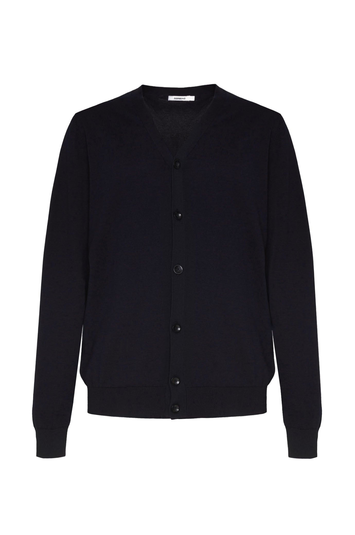 Cardigan in cotone basic|Colore:Nero