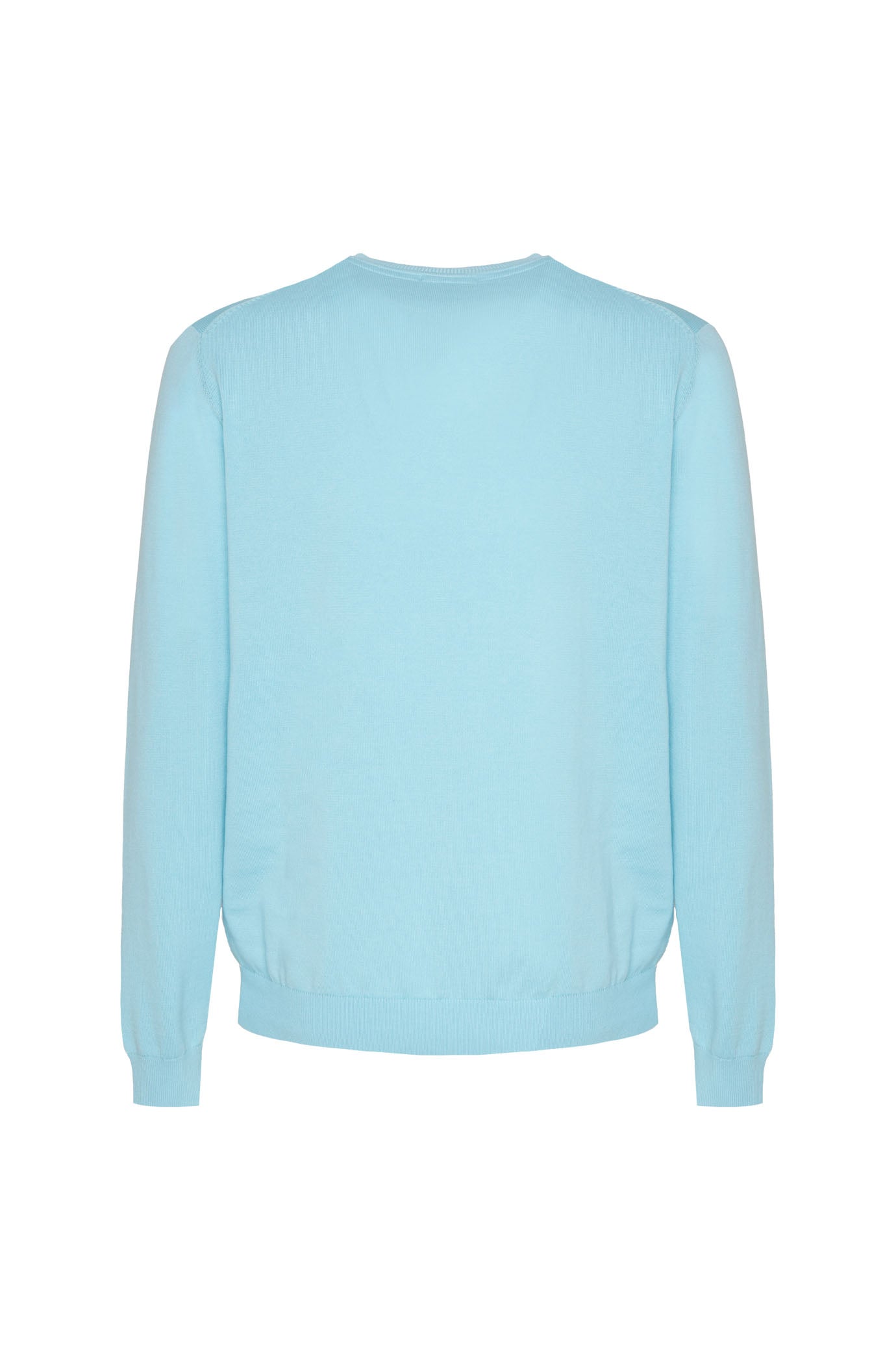 Pullover in cotone basic|Colore:Azzurro