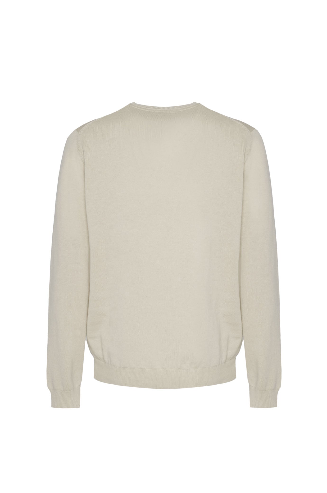 Pullover in cotone basic|Colore:Beige