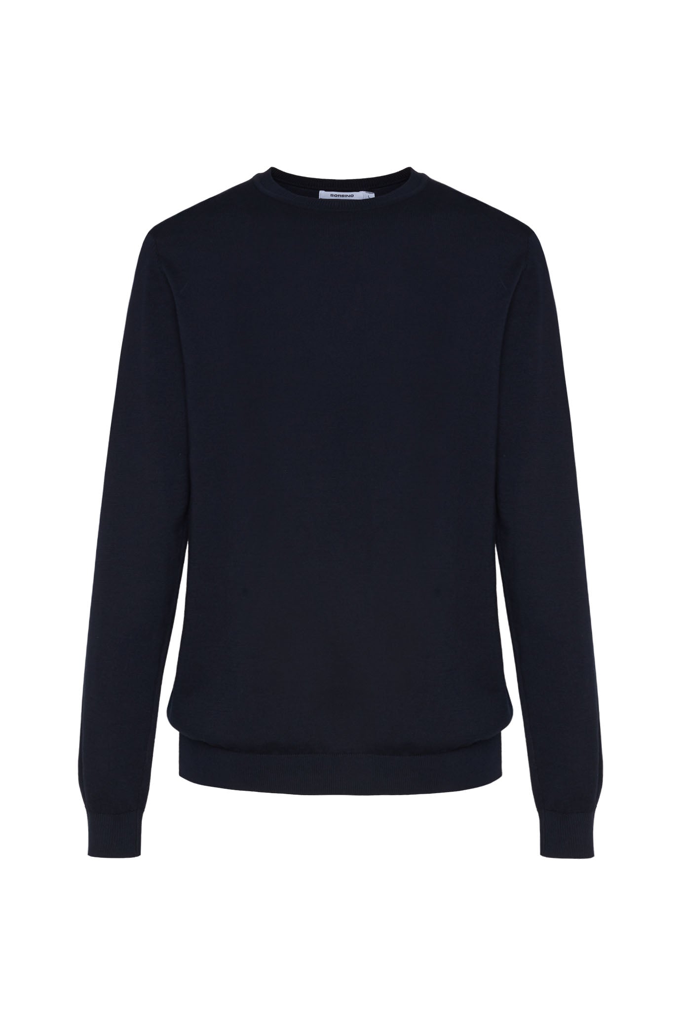 Pullover in cotone basic|Colore:Blu/navy