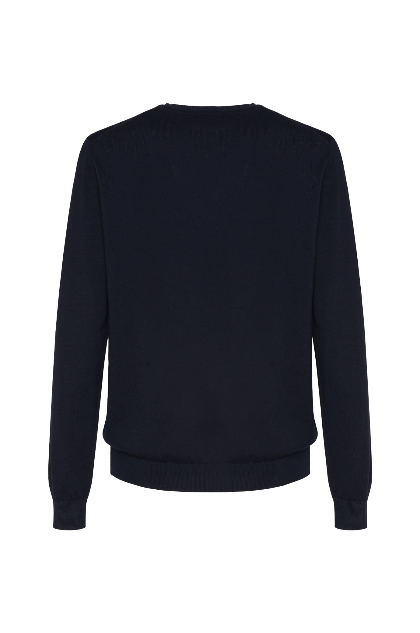 Pullover in cotone basic|Colore:Blu/navy