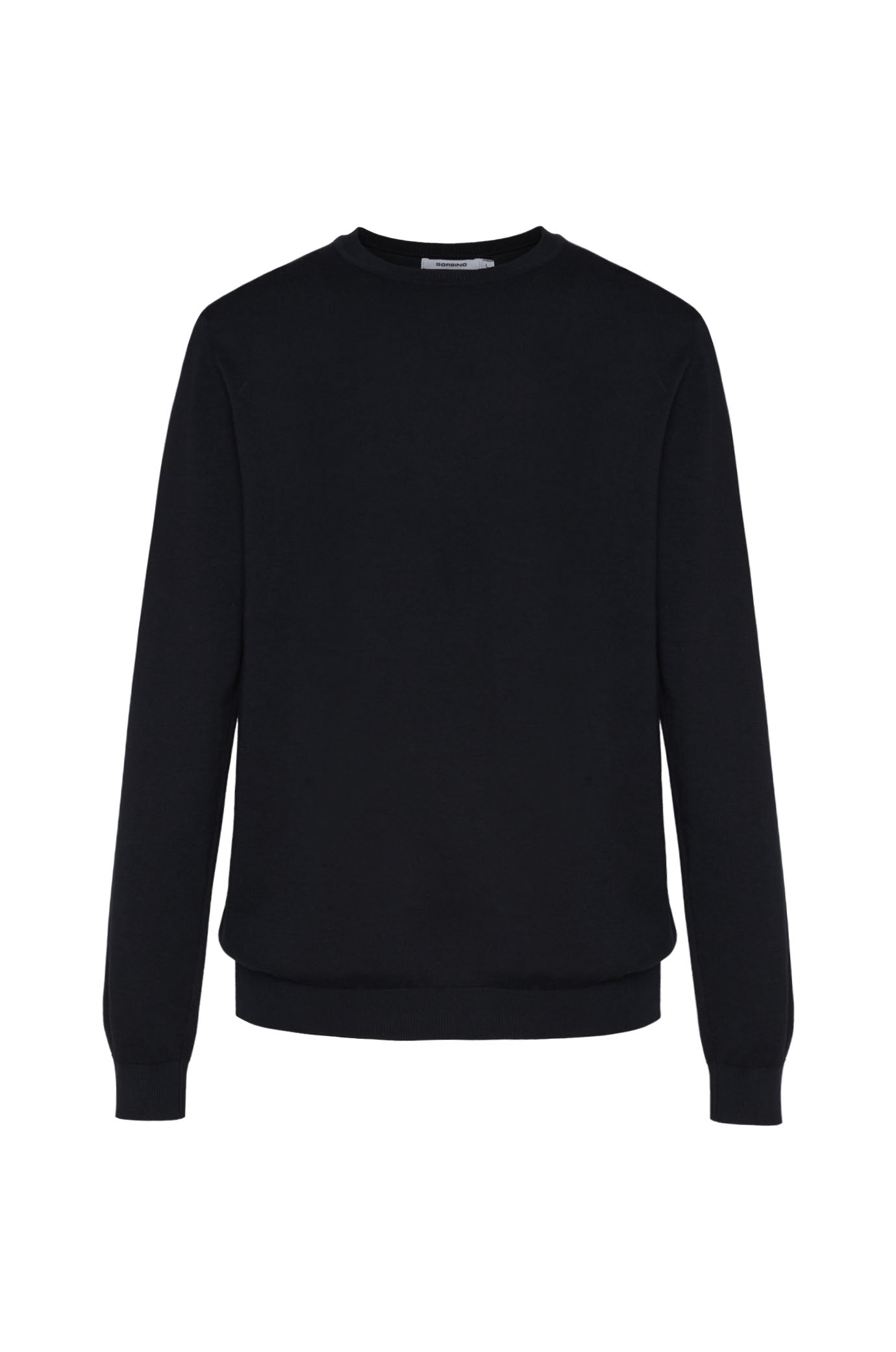 Pullover in cotone basic|Colore:Nero