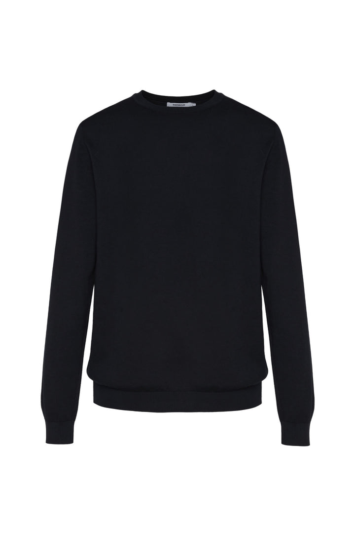 Pullover in cotone basic|Colore:Nero