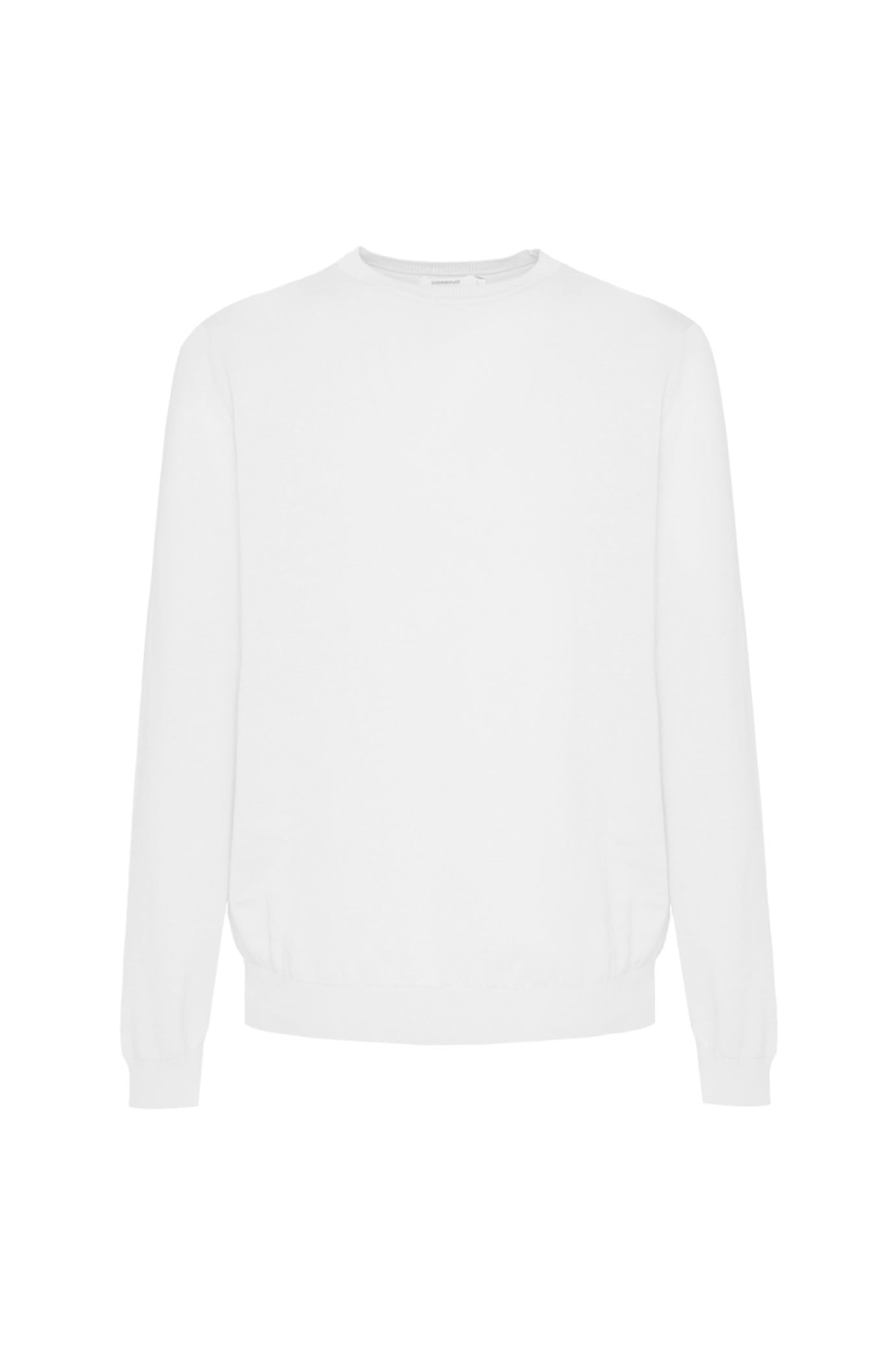 Pullover in cotone basic|Colore:Off white