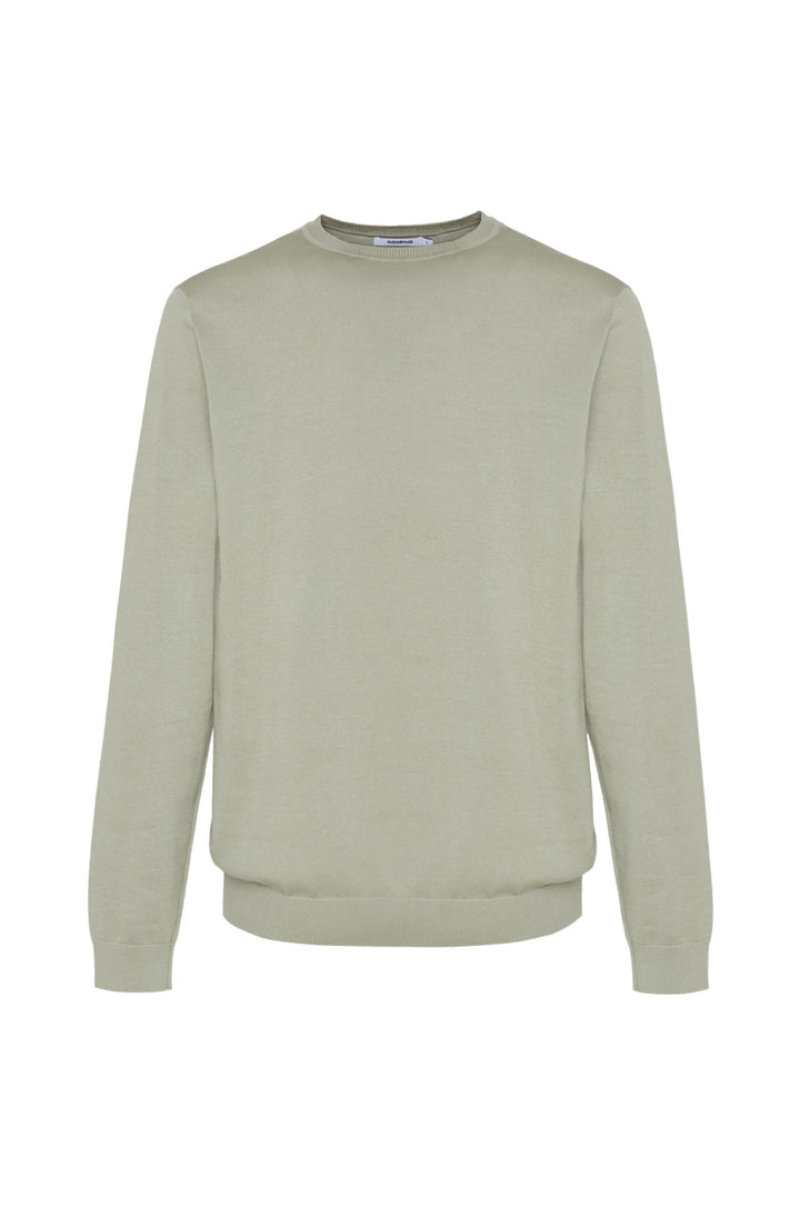 Pullover in cotone basic|Colore:Salvia