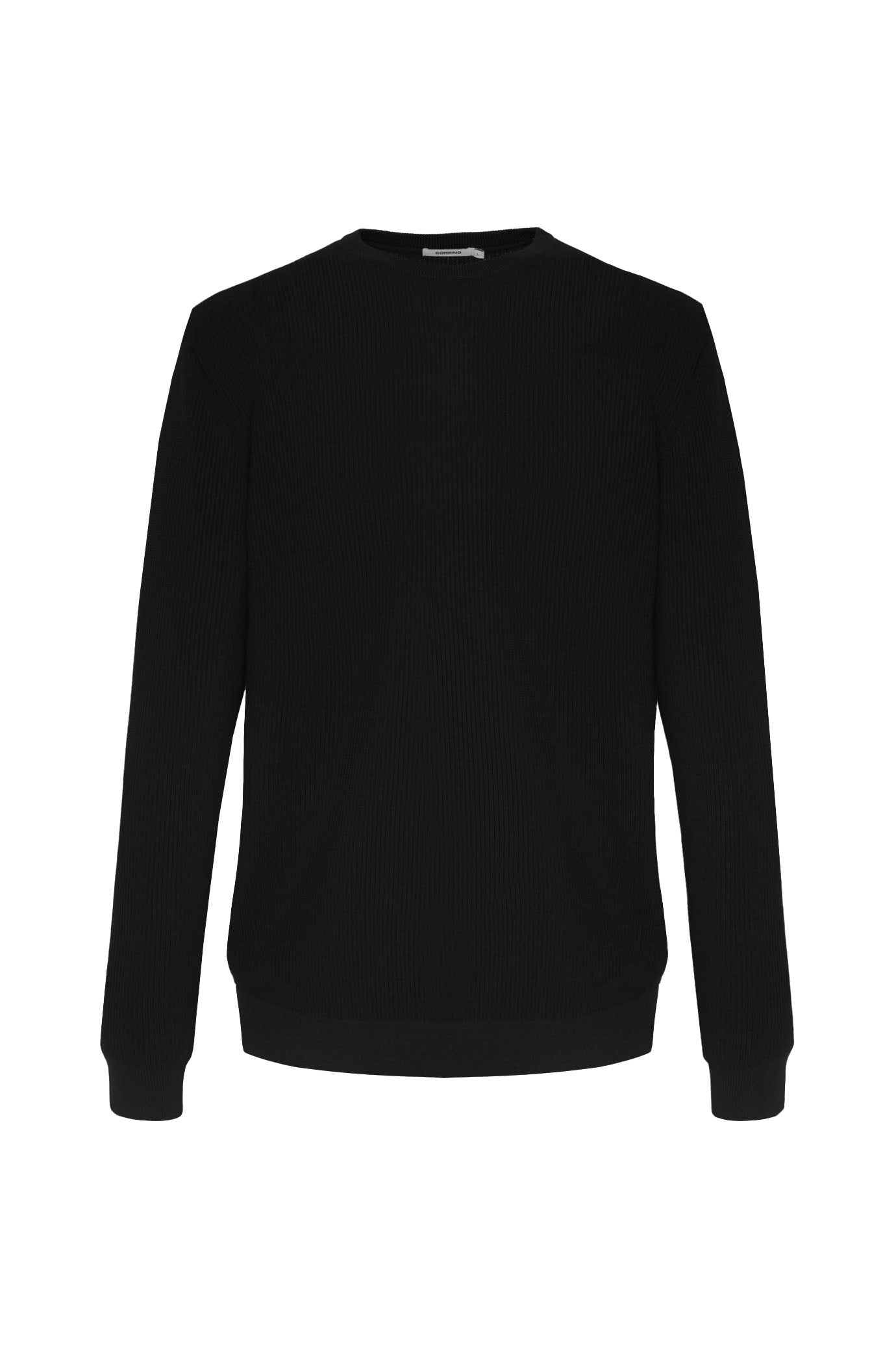 Pullover leggero con struttura|Colore:Nero