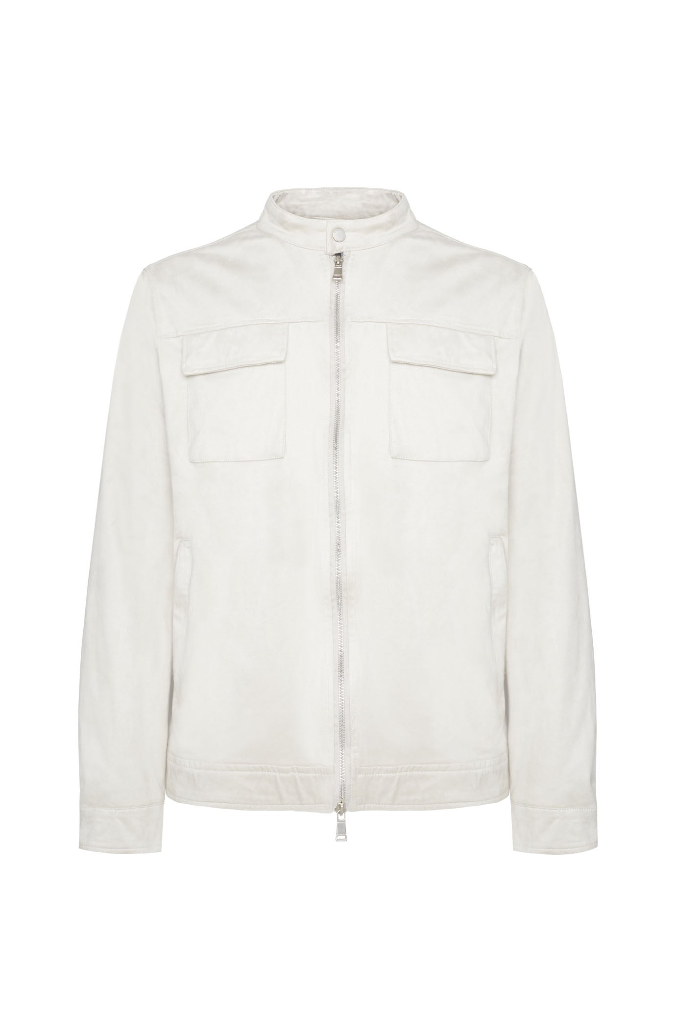 Giubbotto bomber scamosciato|Colore:Pietra