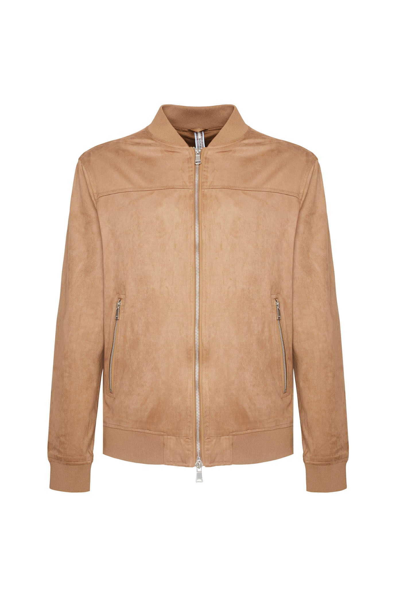 Giubbotto bomber leggero scamosciato|Colore:Cuoio