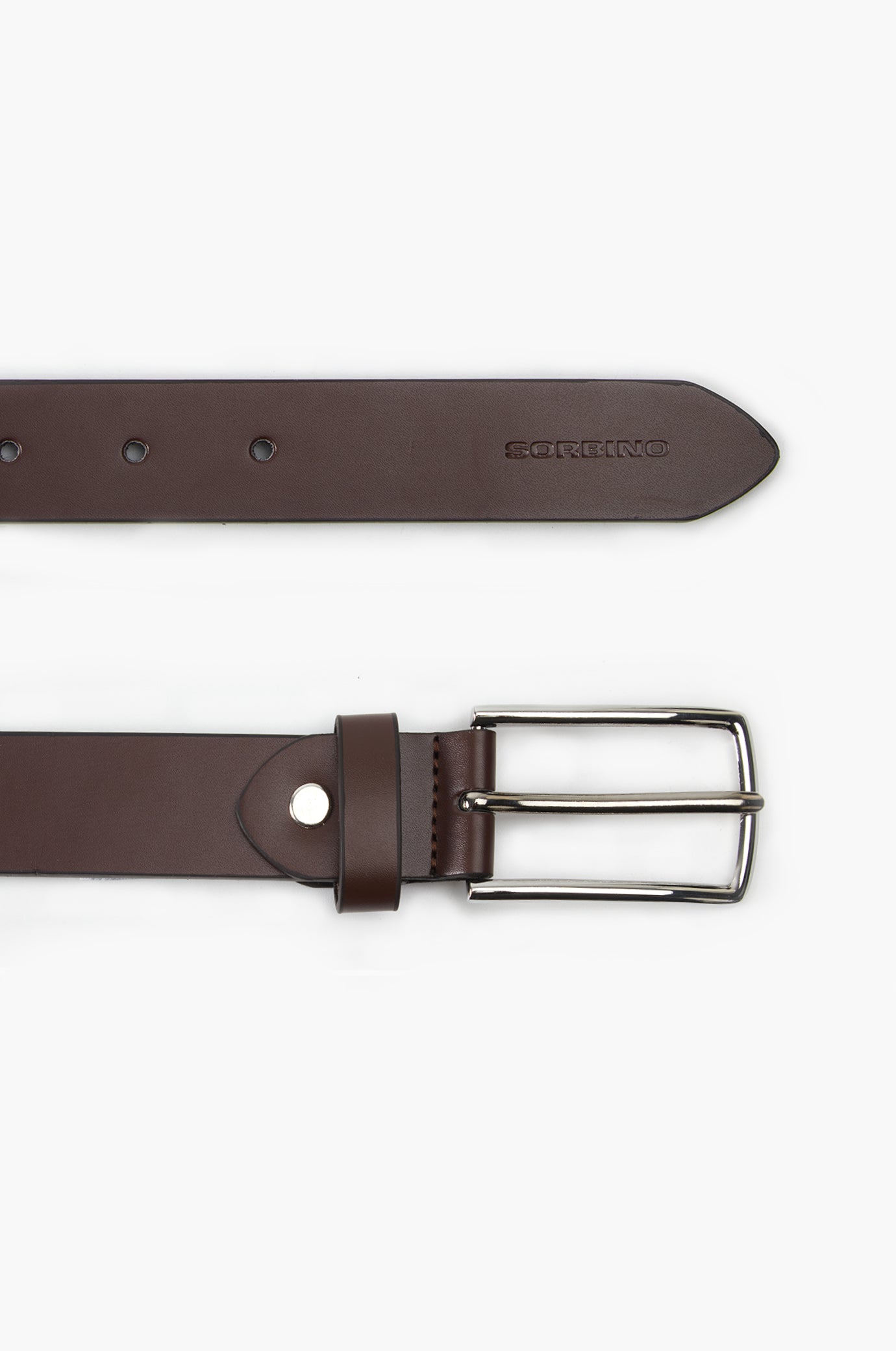 Cintura in pelle|Colore:Moro