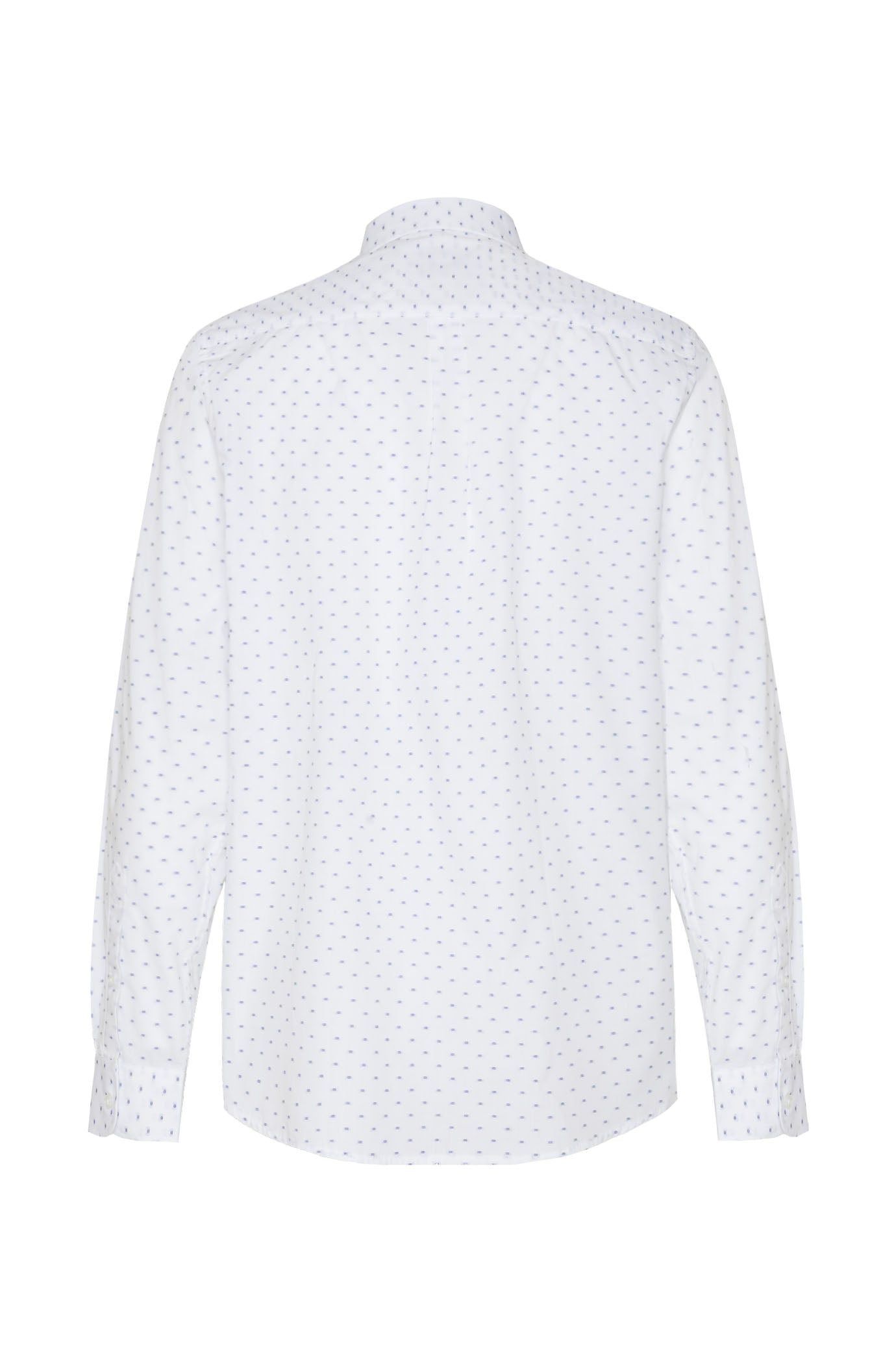 Camicia regular fit micro fantasia|Colore:Bianco