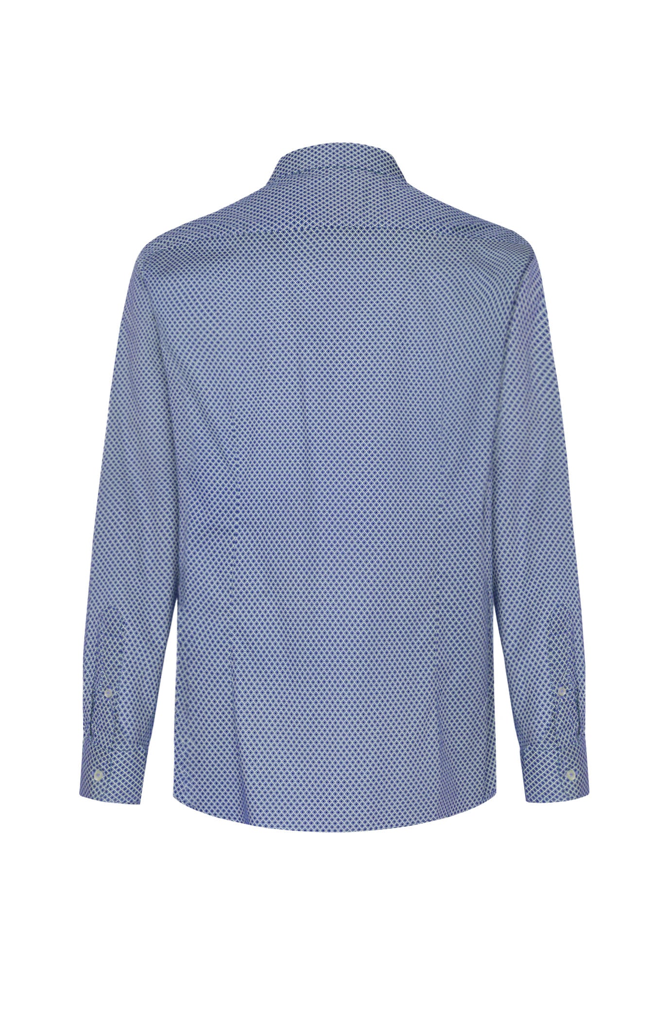 Camicia regular fit micro fantasia|Colore:Celeste