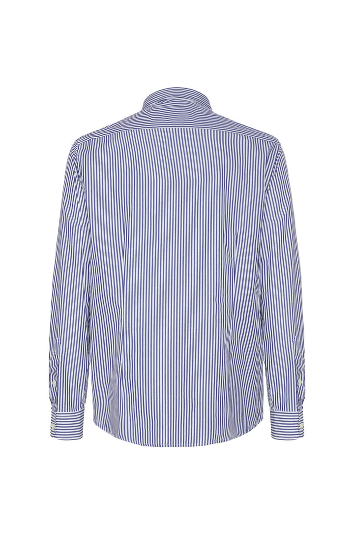 Camicia comfort fit a righe|Colore:Blu