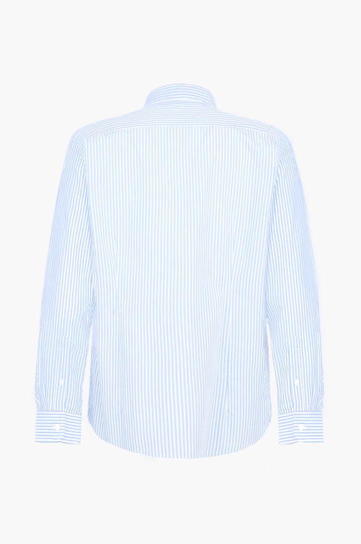 Camicia comfort fit a righe|Colore:Celeste