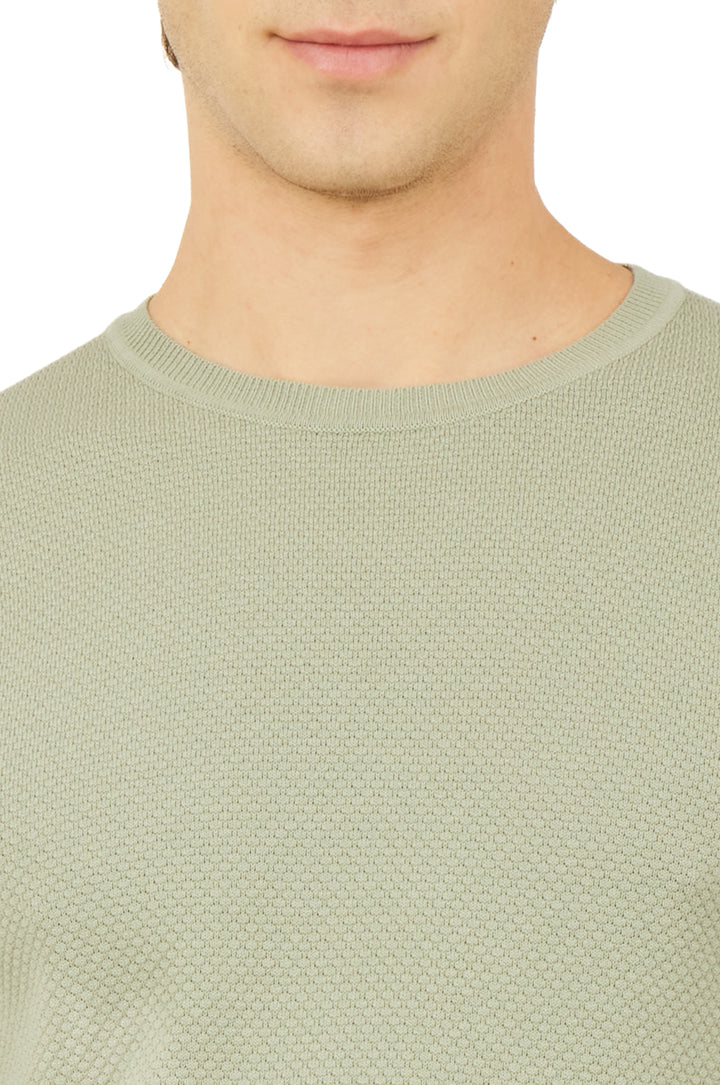 Pullover leggero con struttura|Colore:Salvia