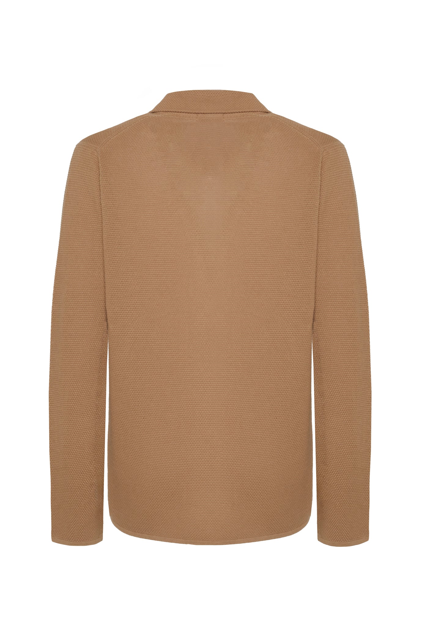 Giacca in maglia in cotone|Colore:Beige