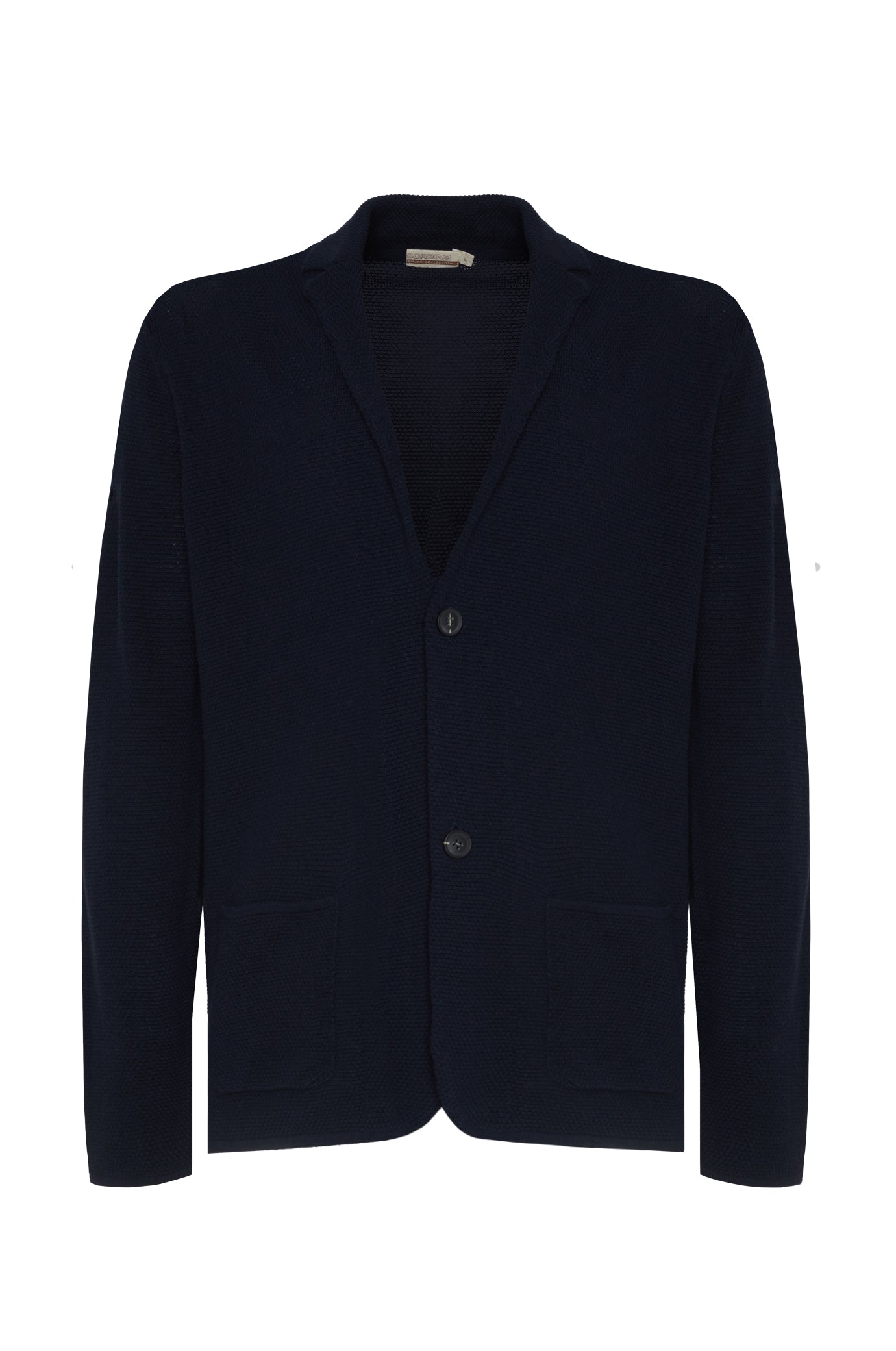 Giacca in maglia in cotone|Colore:Blu/navy