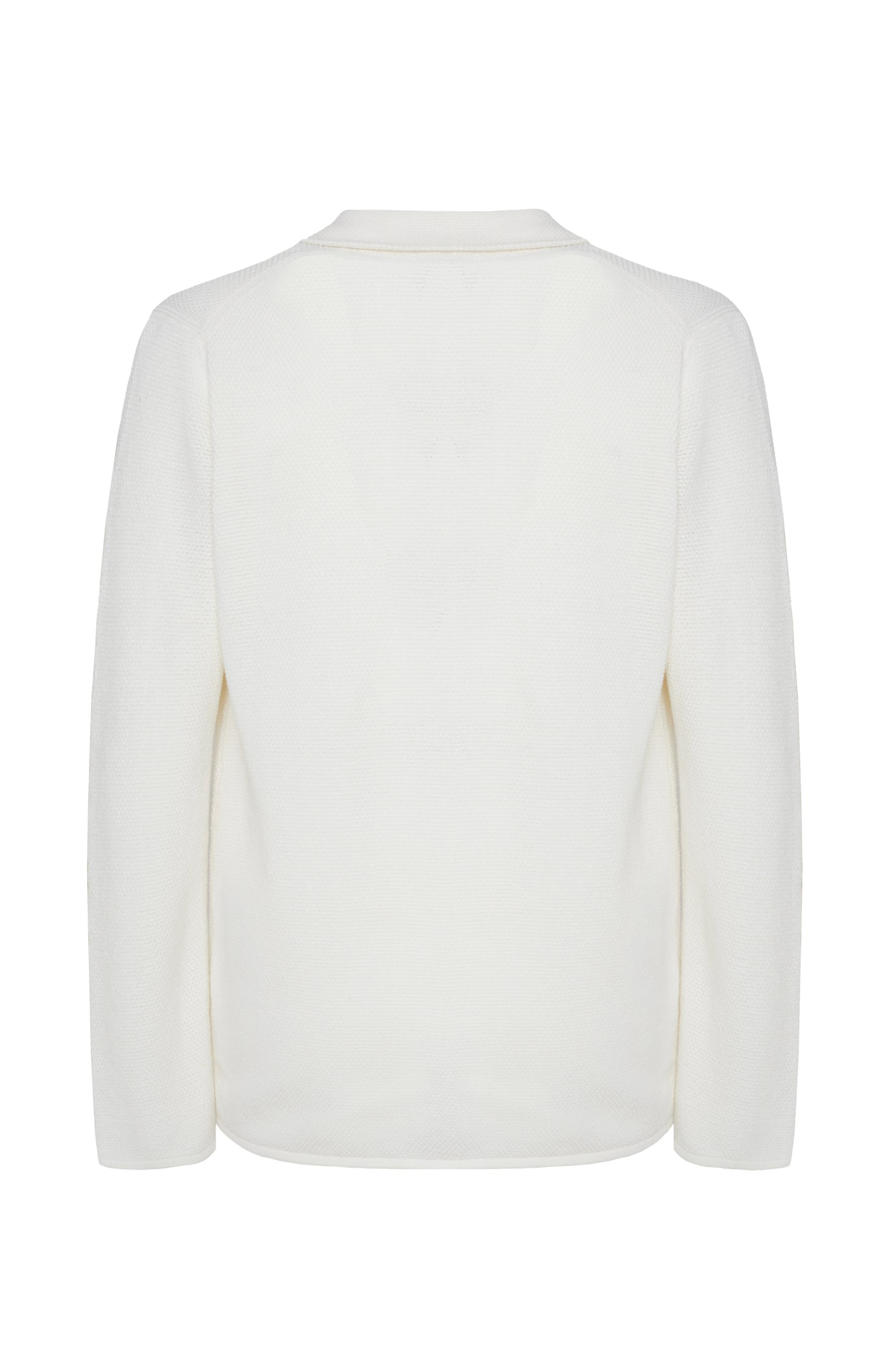 Giacca in maglia in cotone|Colore:Off white