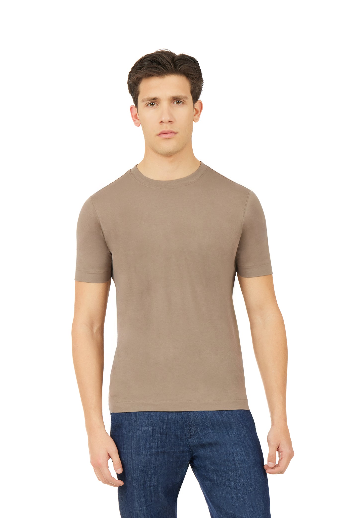 T-shirt basic|Colore:Fango