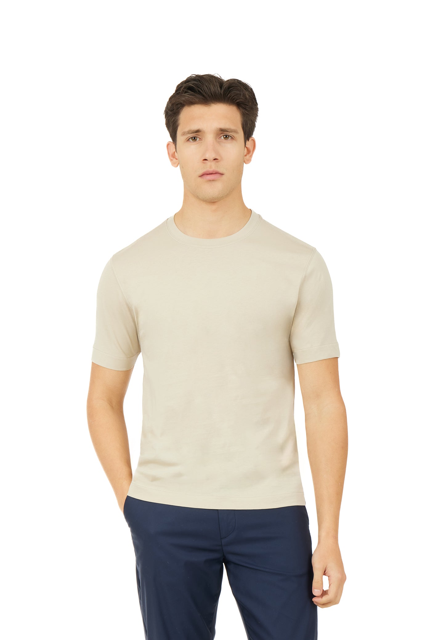 T-shirt basic|Colore:Beige