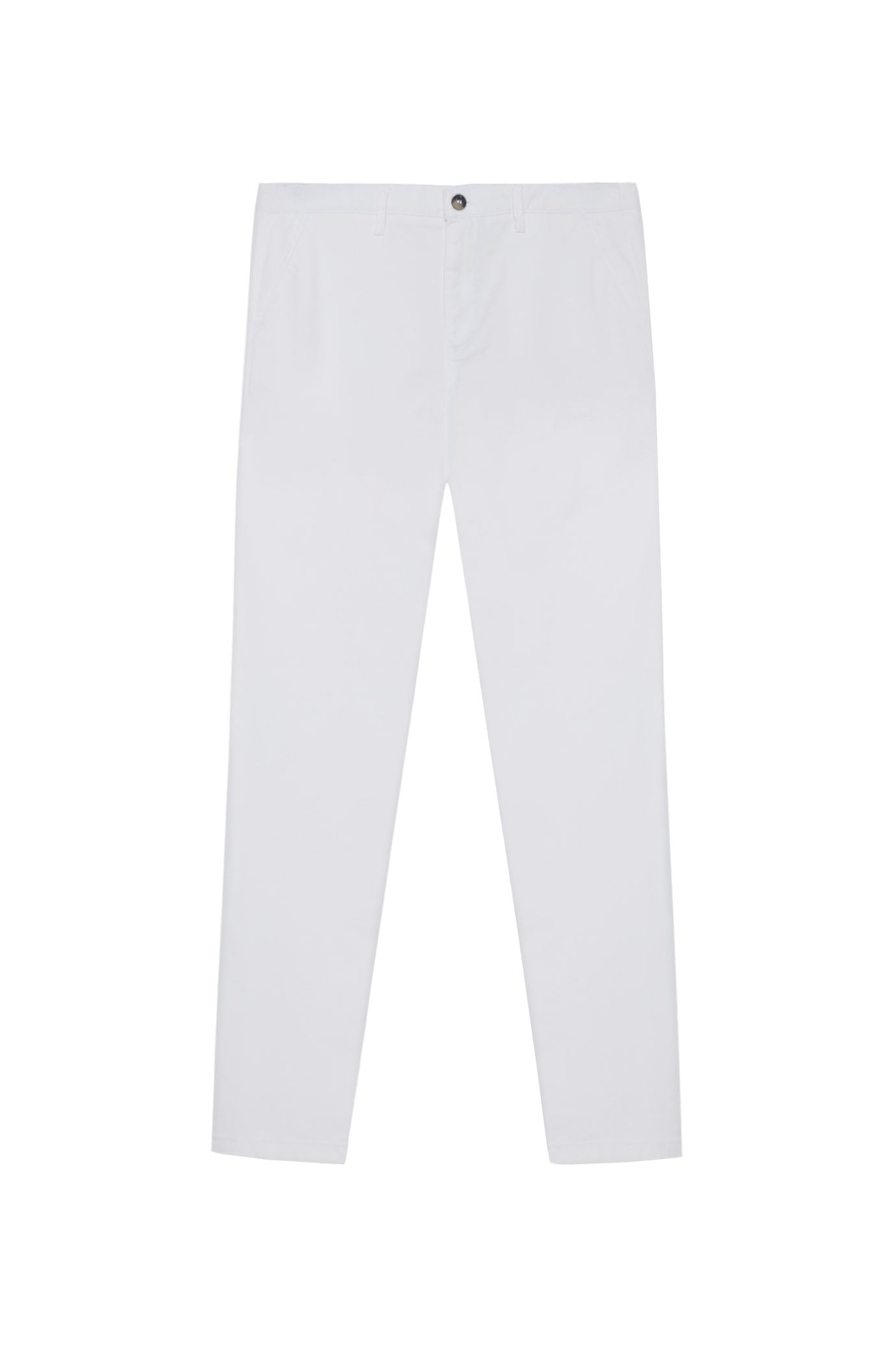Pantaloni chinos basic|Colore:Bianco