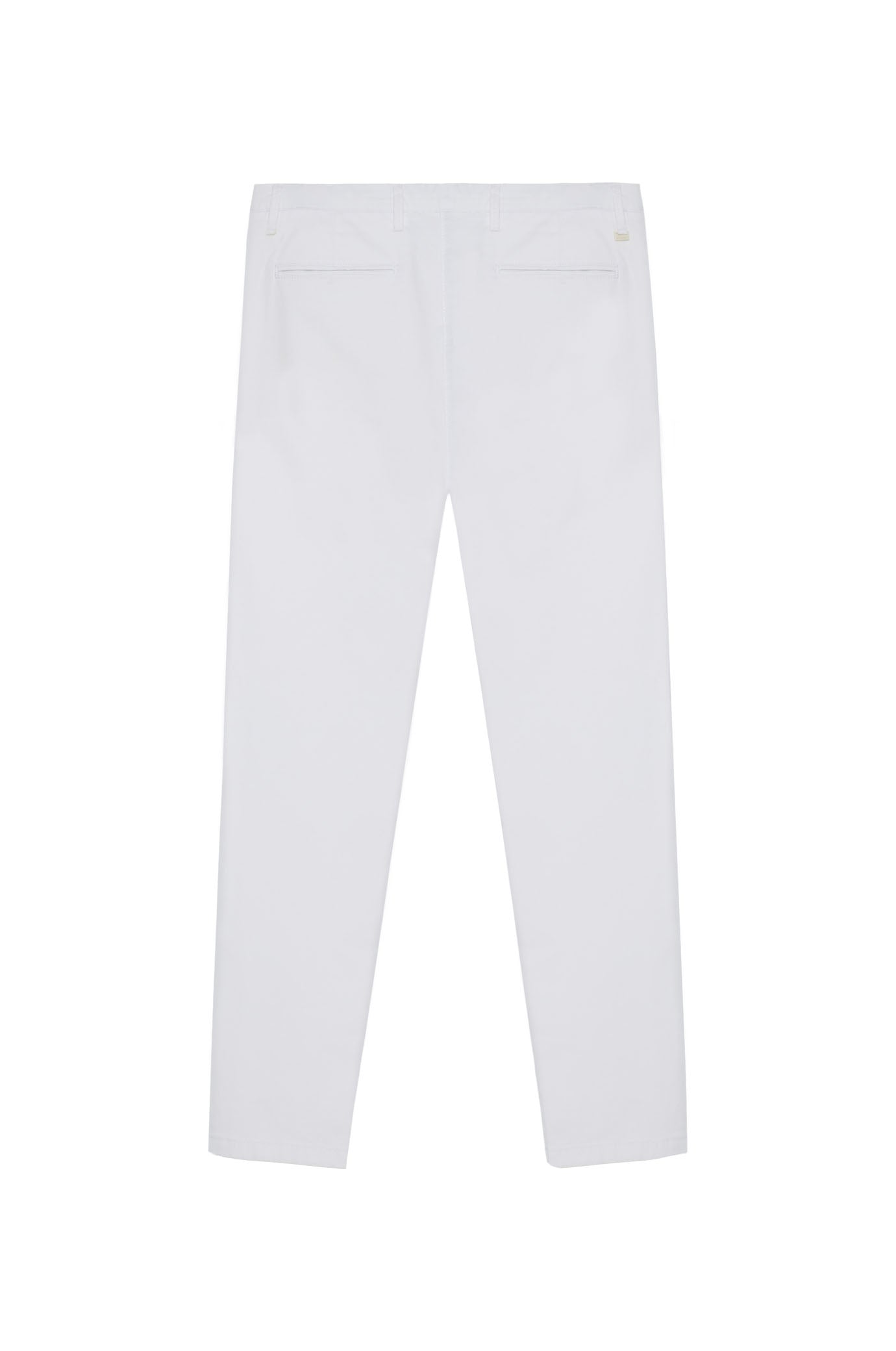 Pantaloni chinos basic|Colore:Bianco