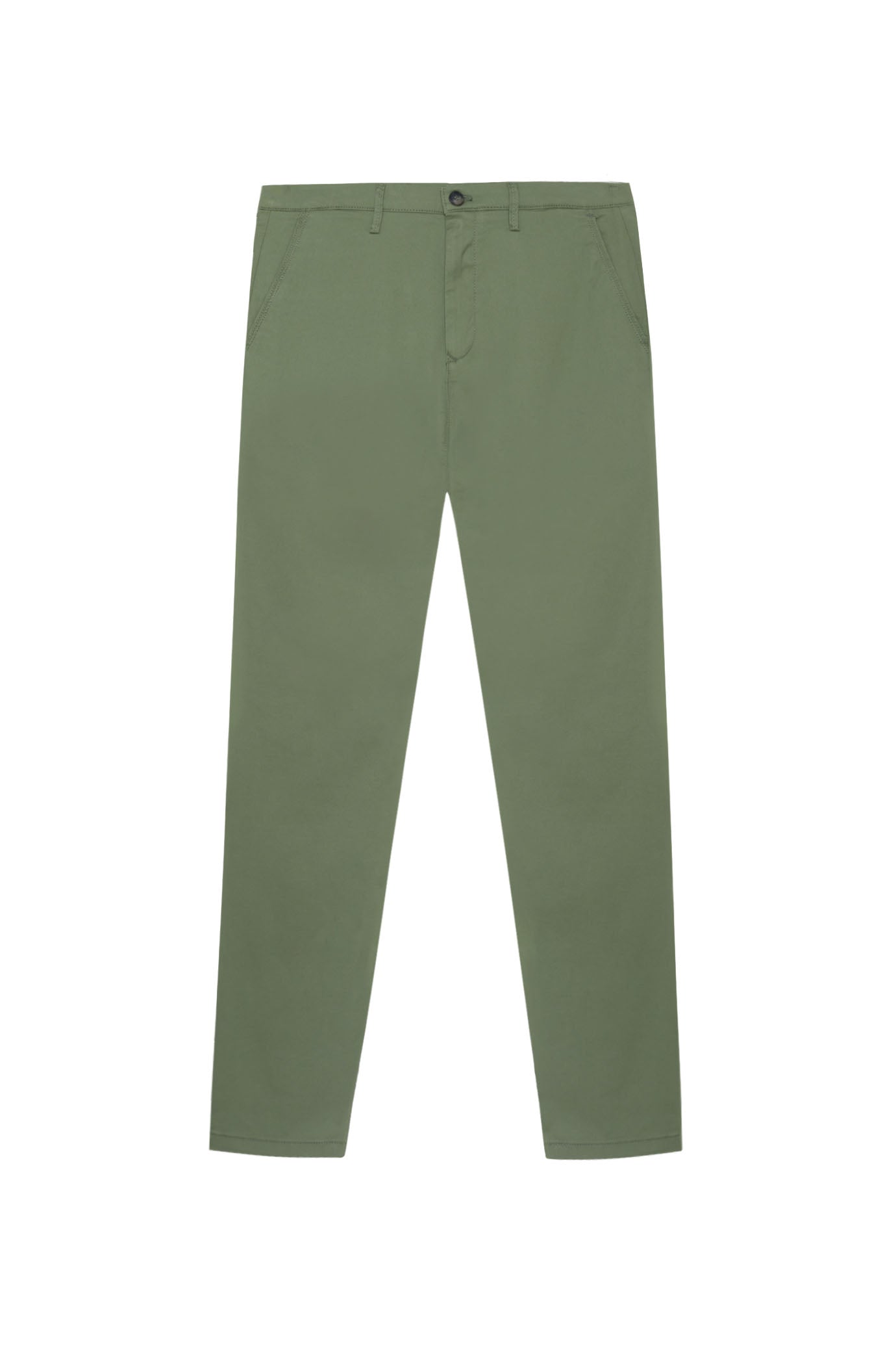 Pantaloni chinos basic|Colore:Edera