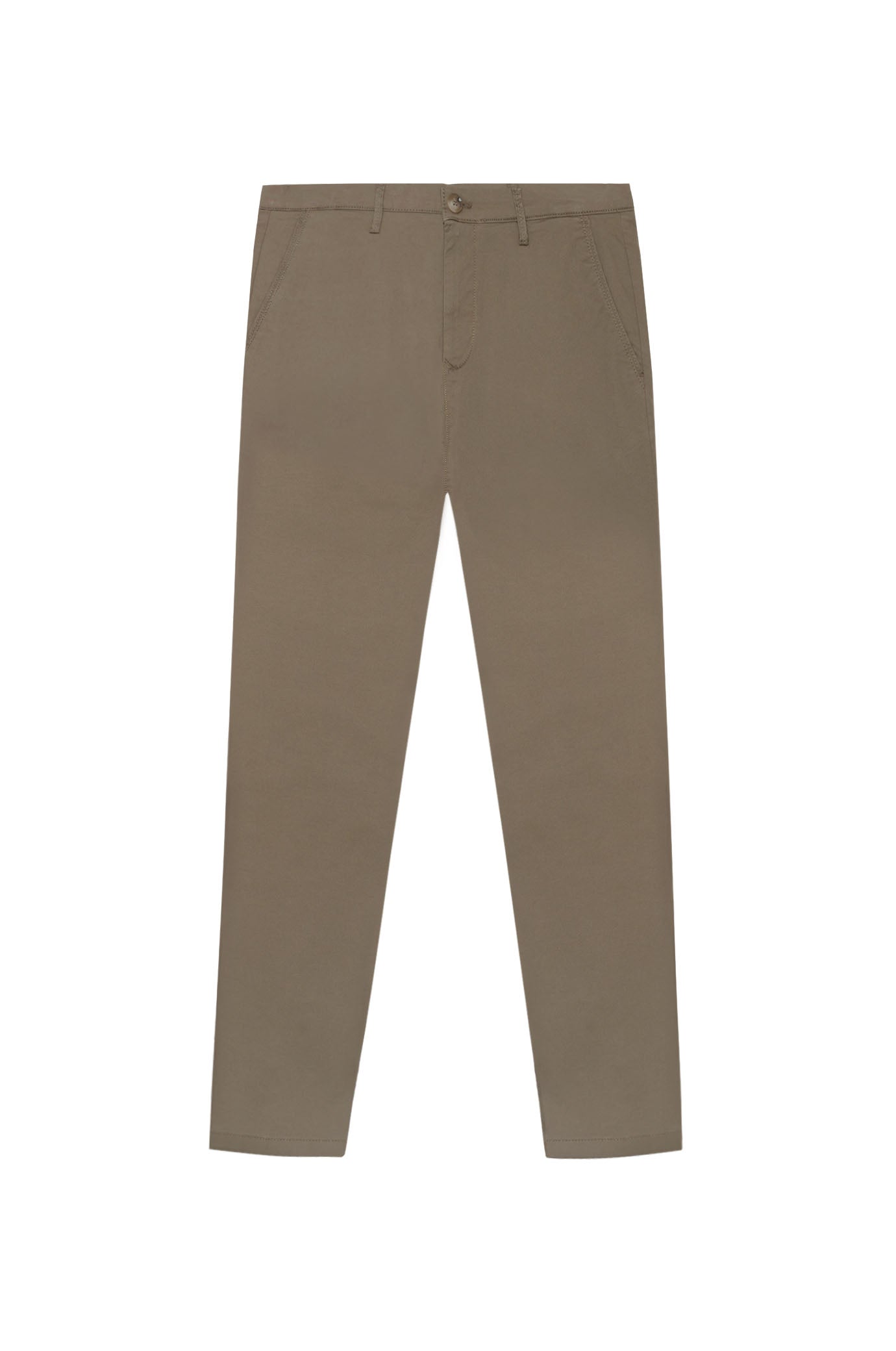 Pantaloni chinos basic|Colore:Fango