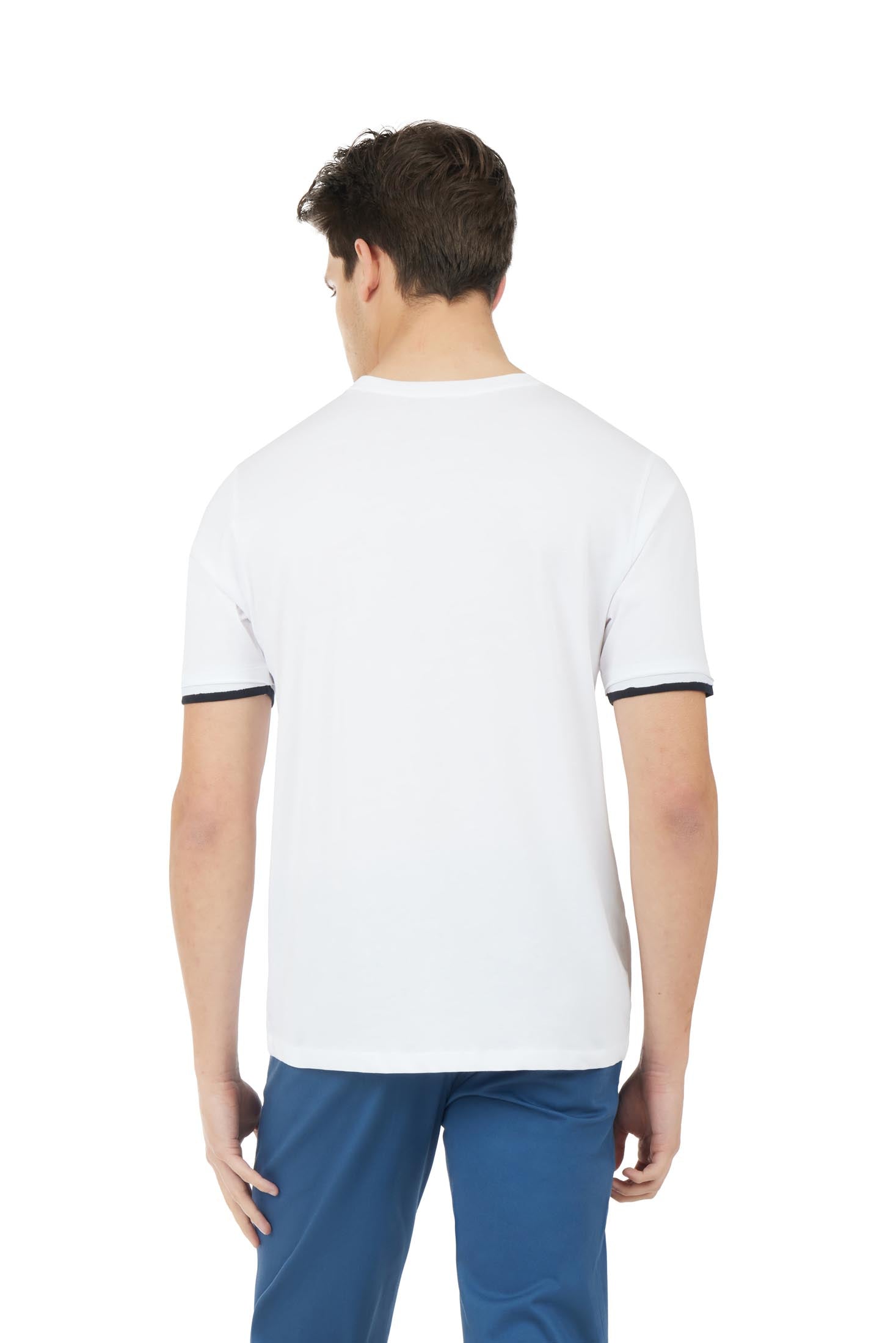 T-shirt con stampa New York|Colore:Bianco