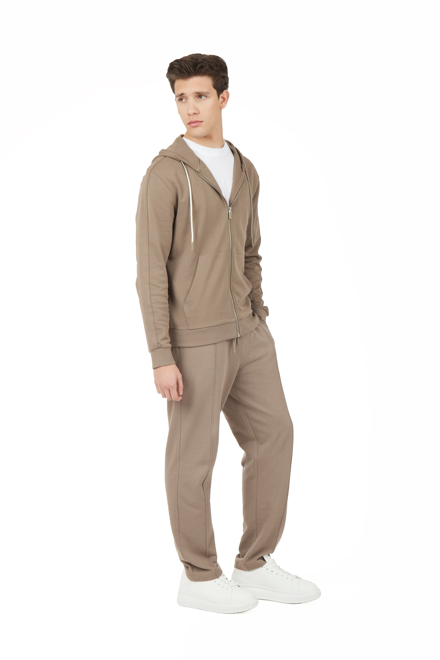 Pantaloni jogger basic|Colore:Fango