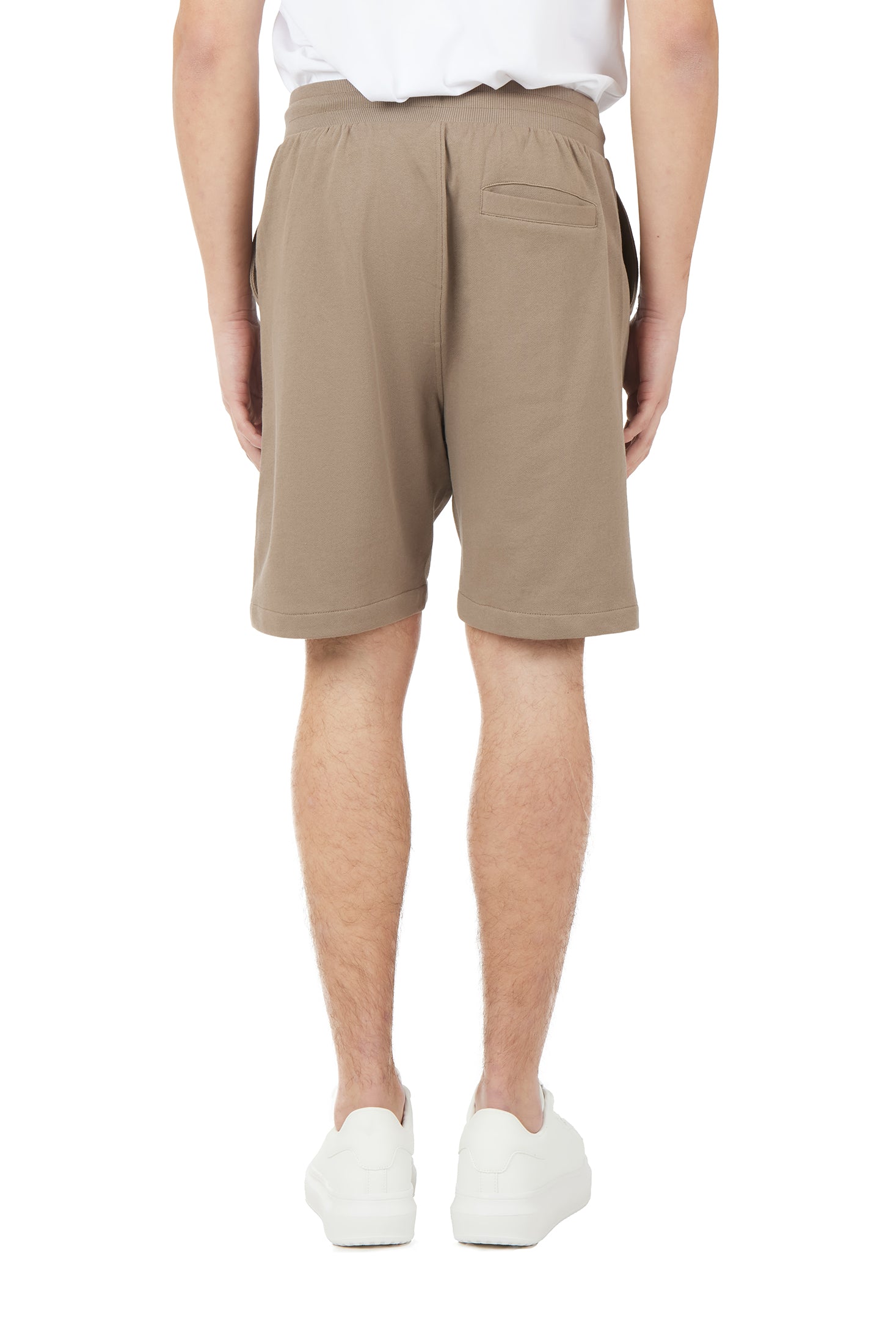 Bermuda in felpa basic|Colore:Fango