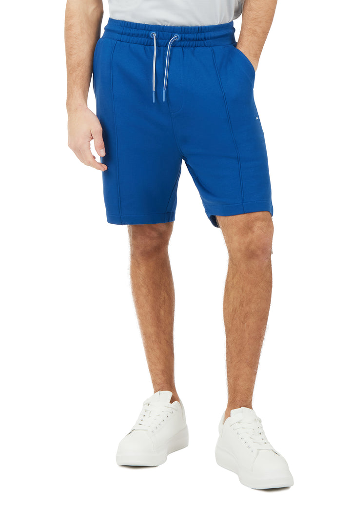 Bermuda in felpa basic|Colore:Royal