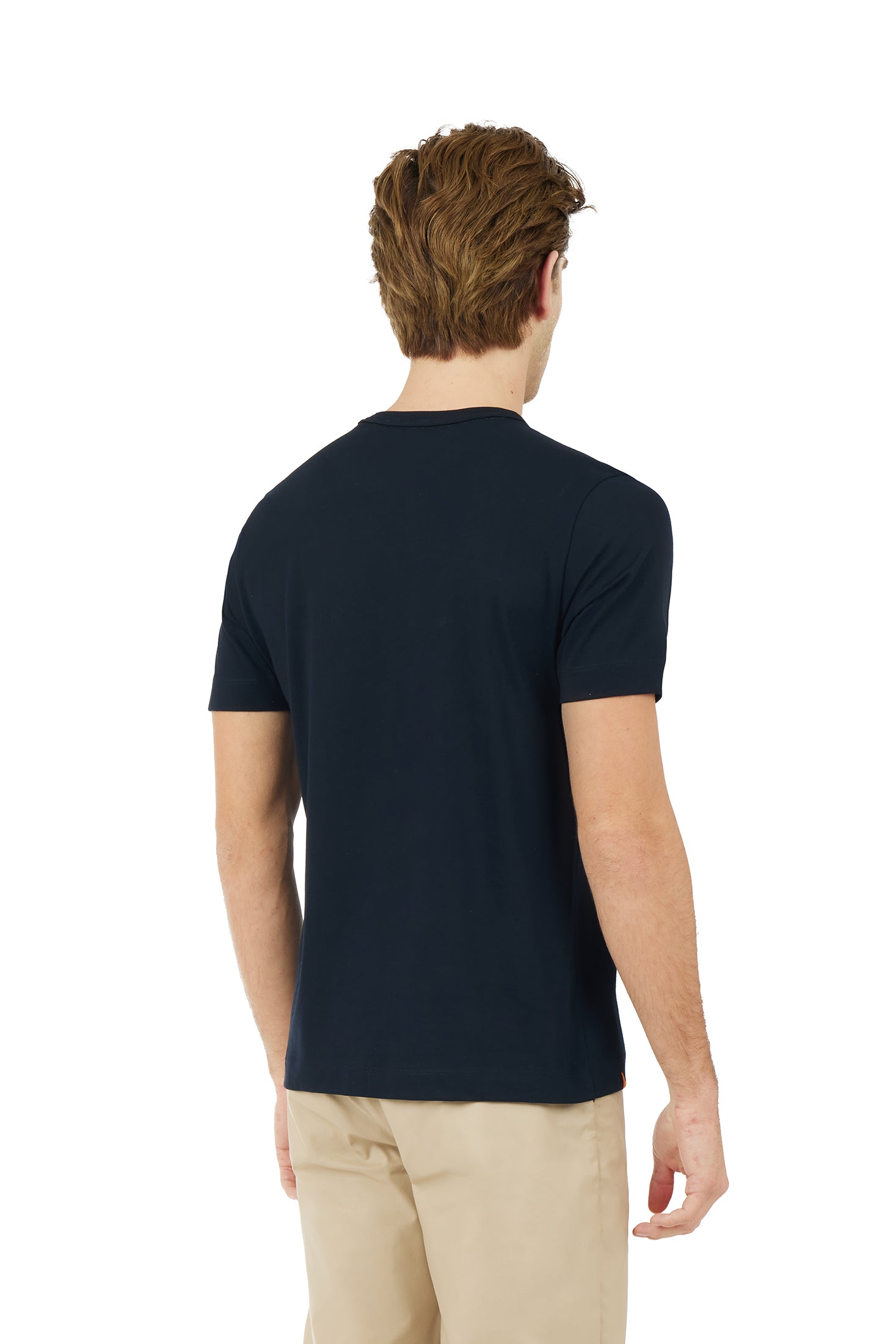 T-shirt con ricamo|Colore:Blu/navy