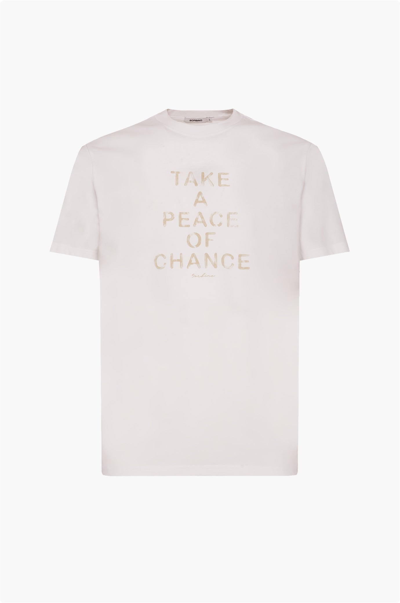 T-shirt con stampa|Colore:Bianco