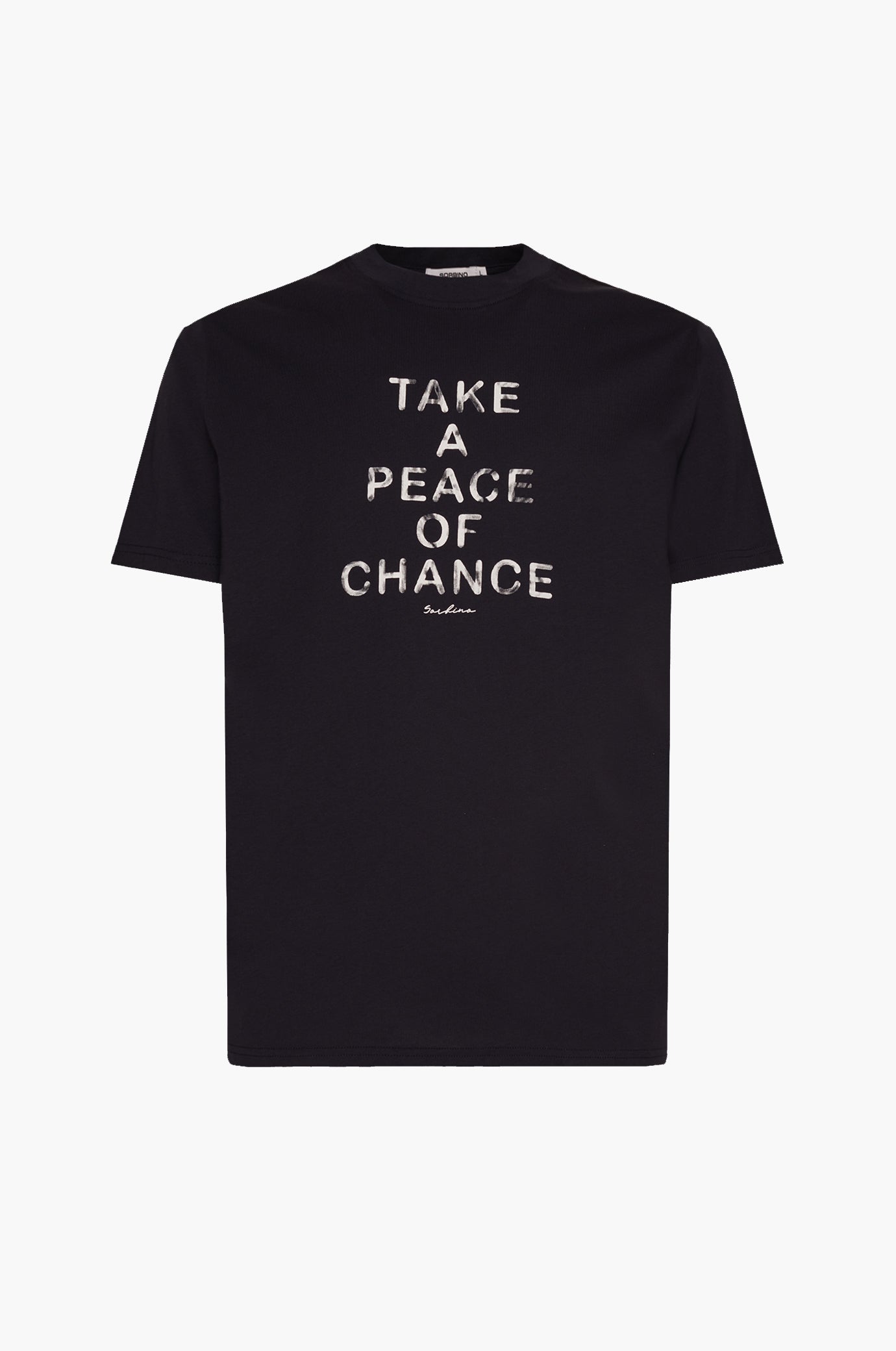 T-shirt con stampa|Colore:Blu/navy