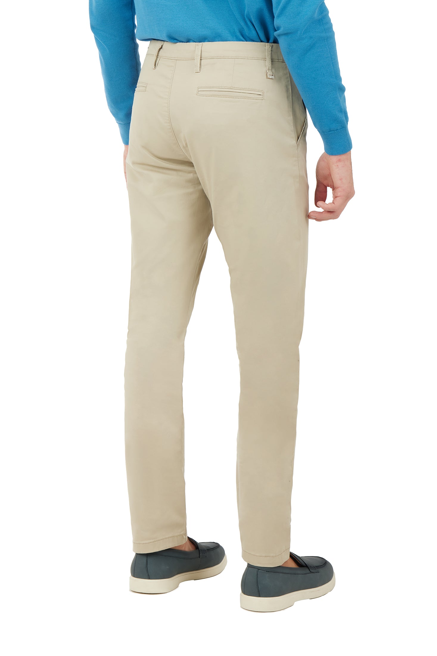 Pantaloni chinos basic|Colore:Beige