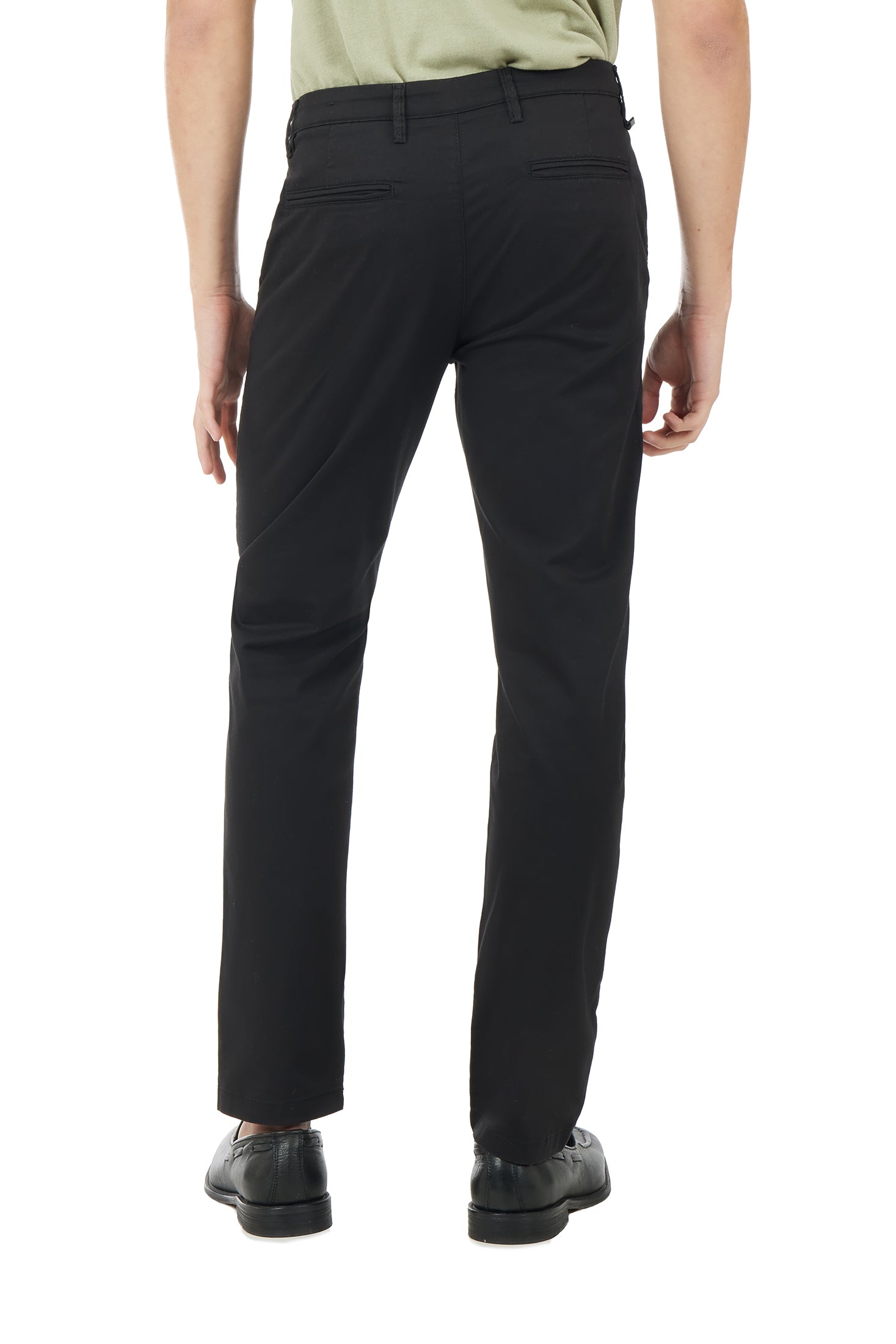 Pantaloni chinos basic|Colore:Nero