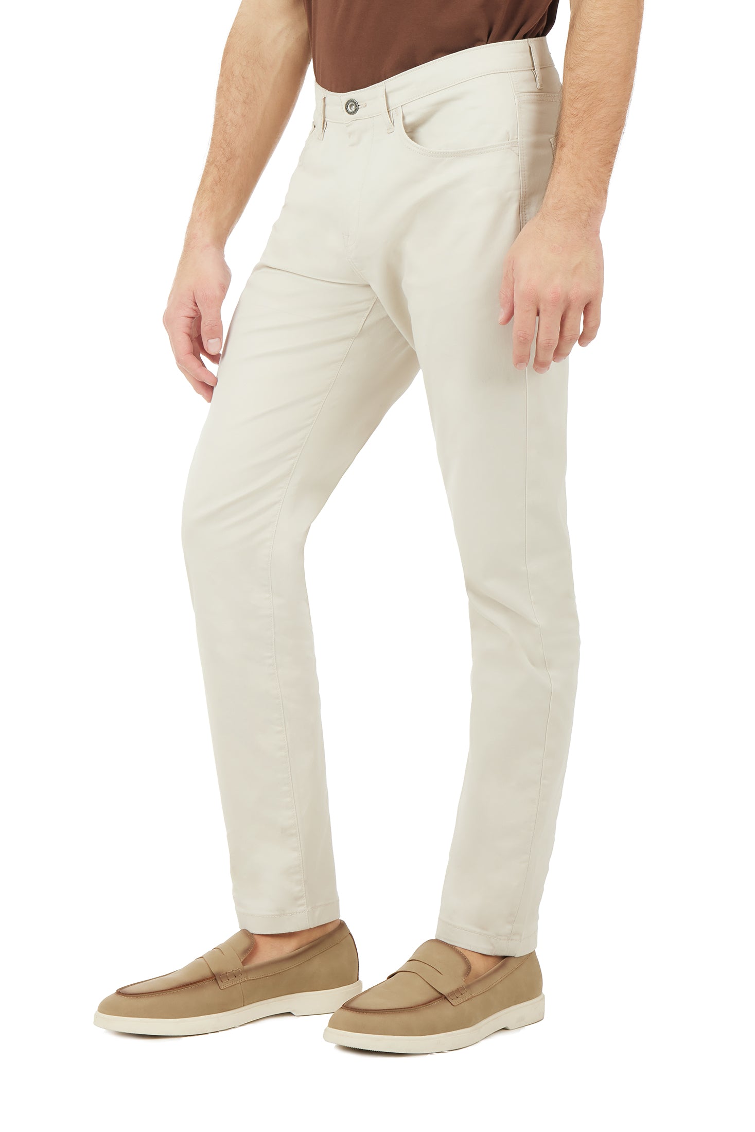 Pantaloni 5 tasche basic|Colore:Crema
