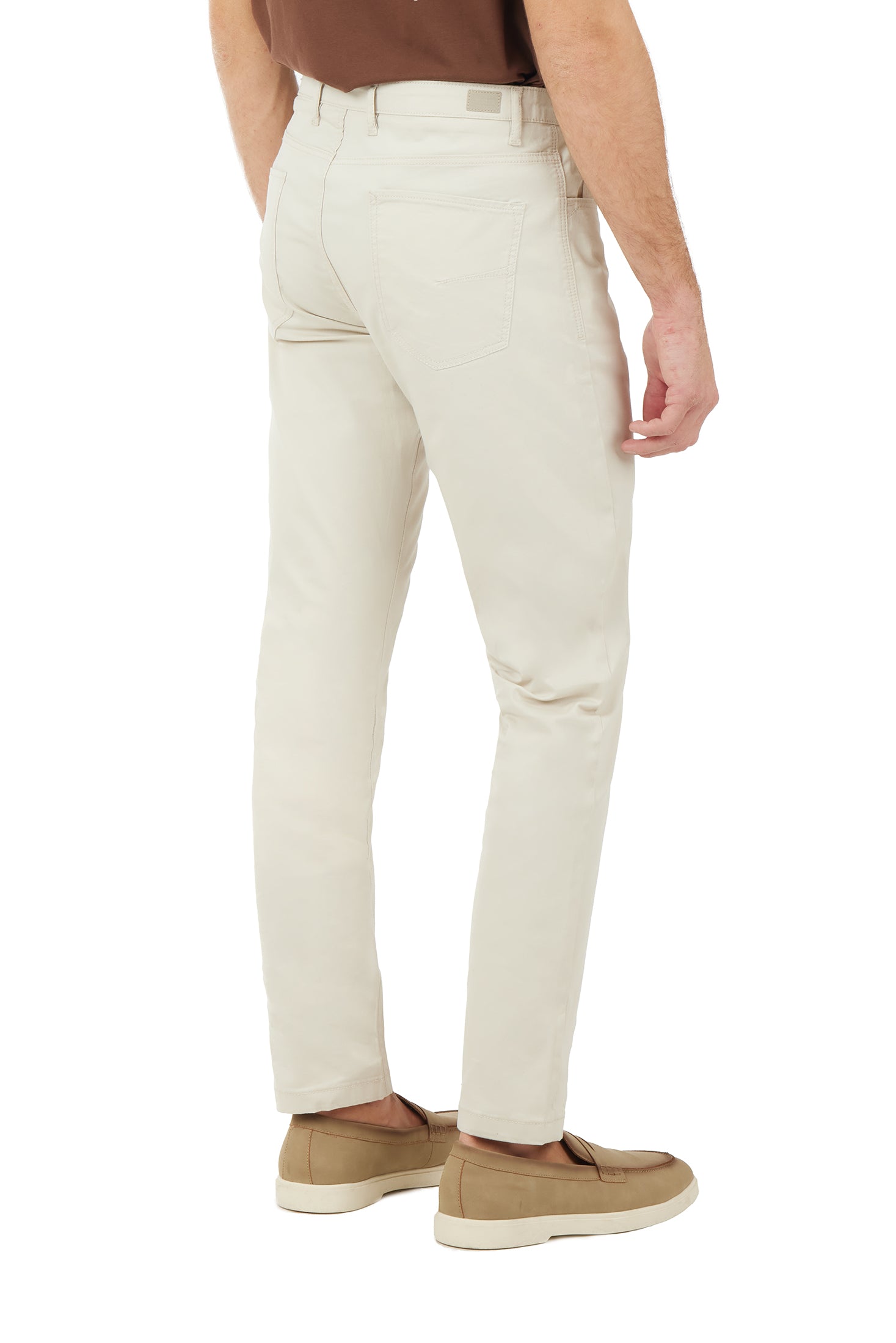 Pantaloni 5 tasche basic|Colore:Crema