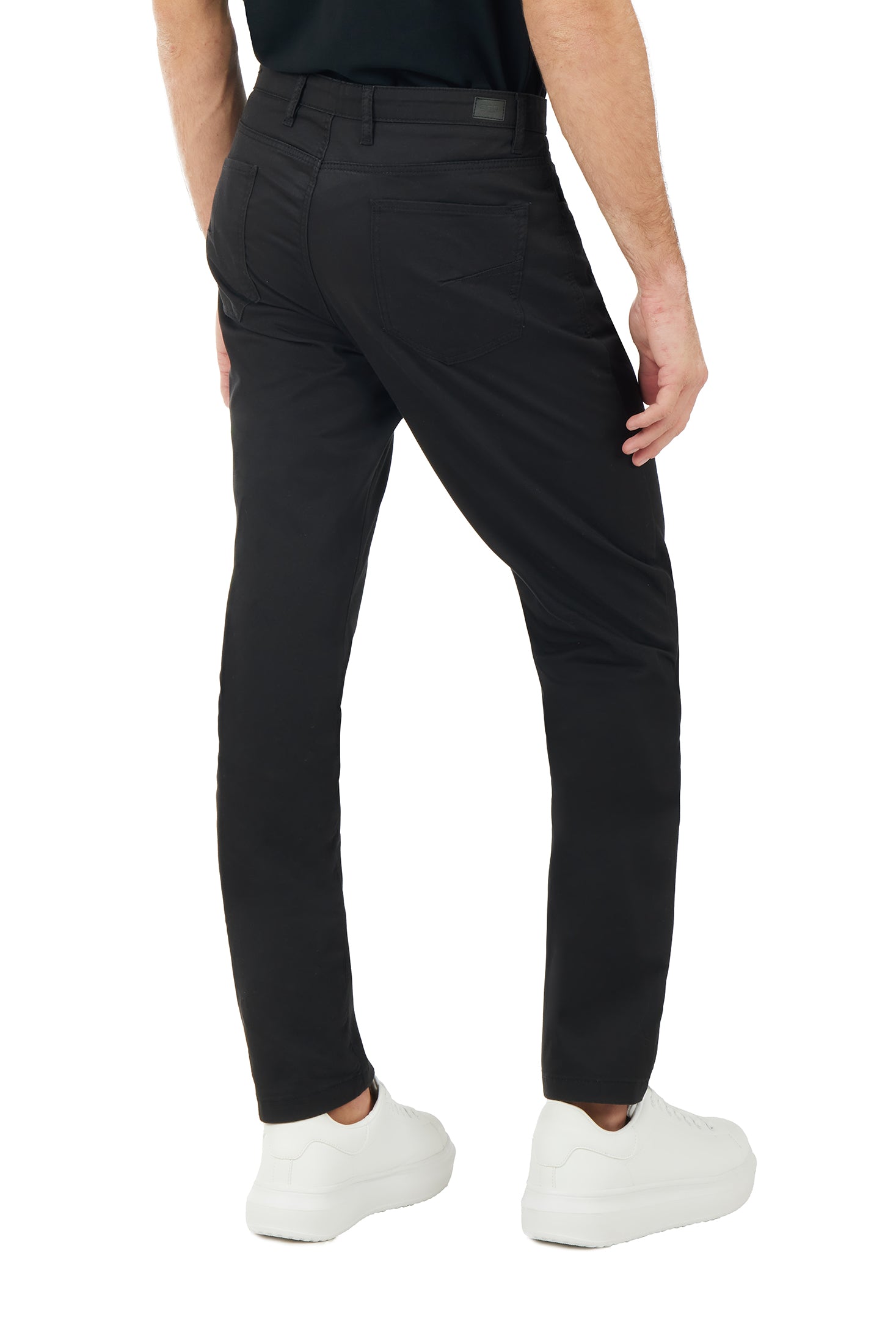 Pantaloni 5 tasche basic|Colore:Nero