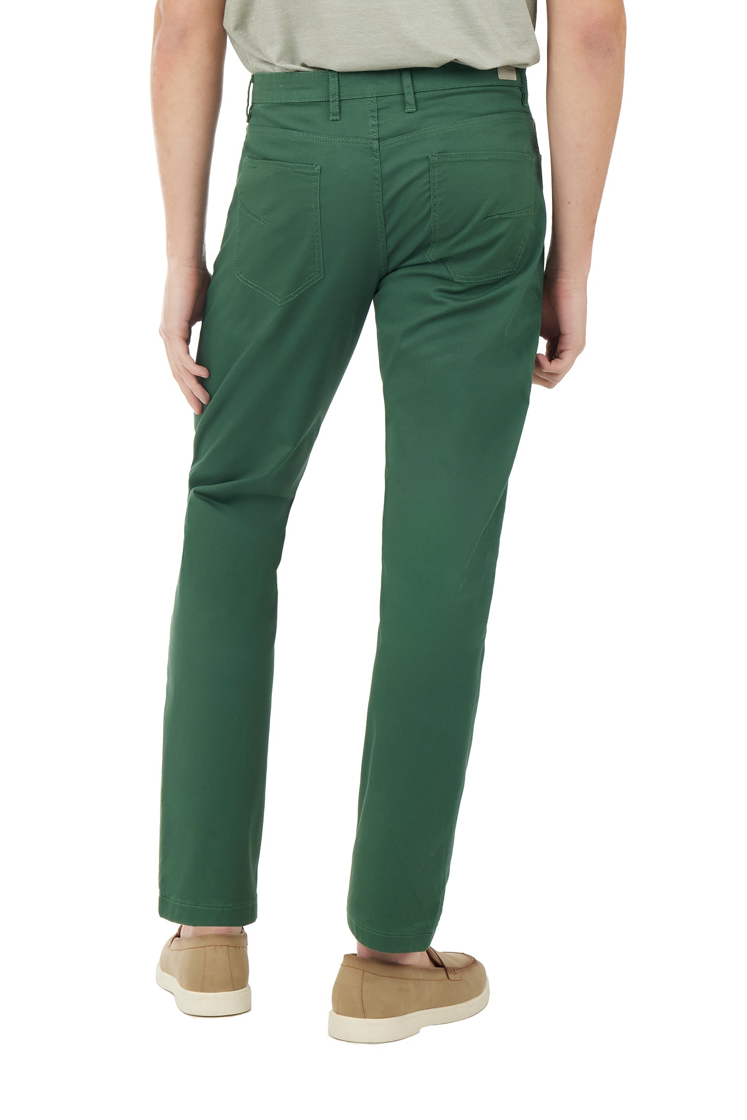 Pantaloni 5 tasche basic|Colore:Bosco