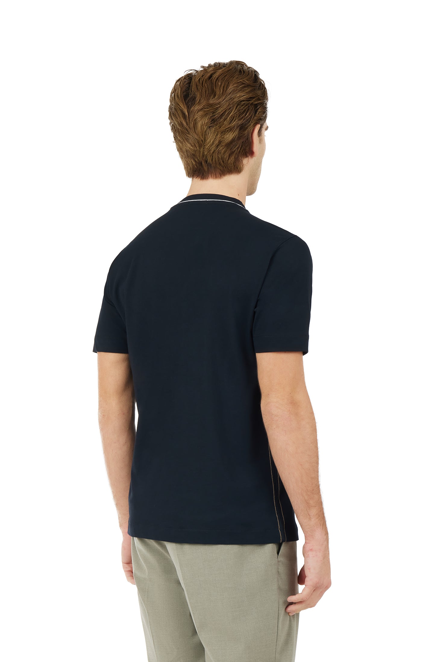 T-shirt con stampa |Colore:Blu/navy