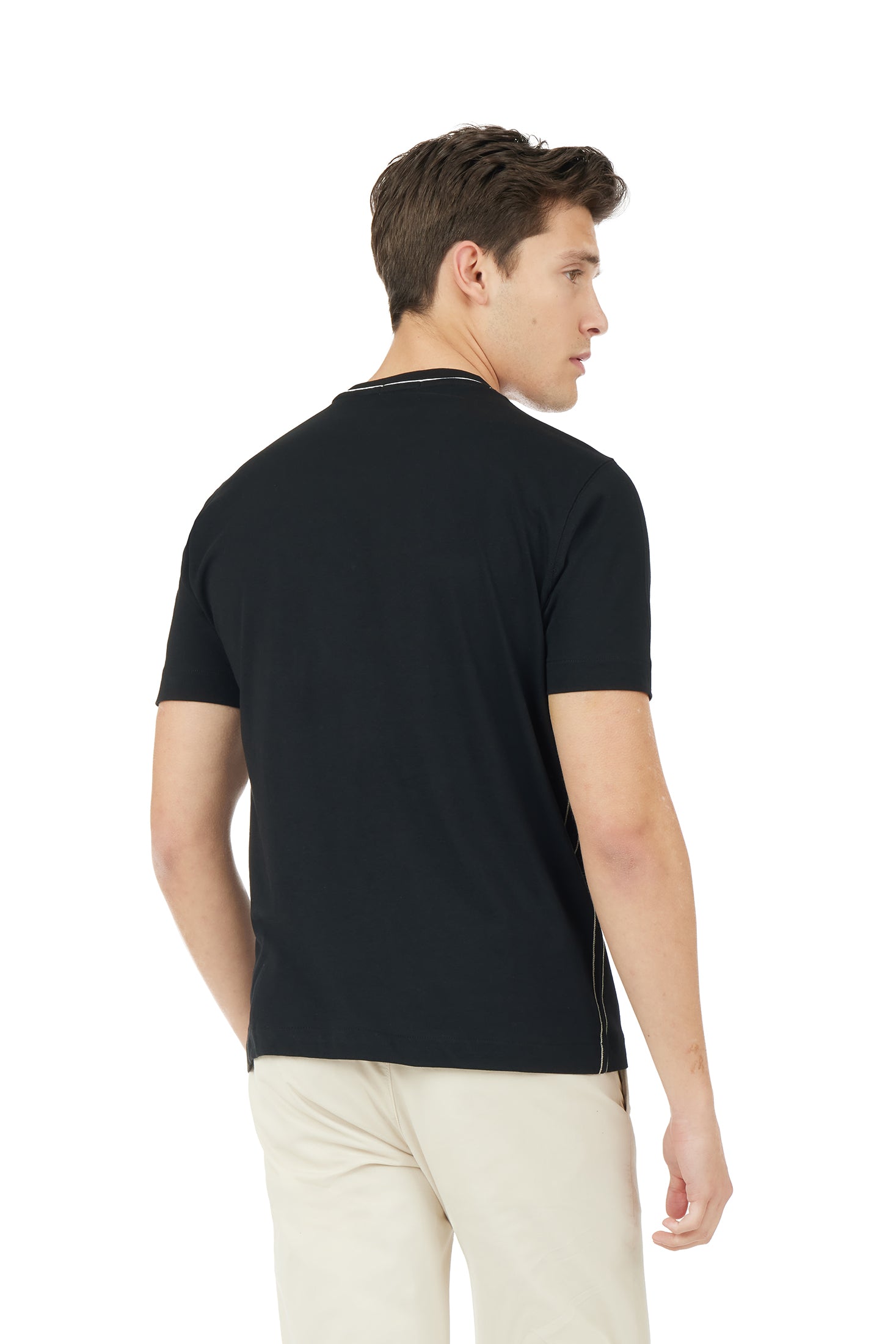 T-shirt con stampa |Colore:Nero